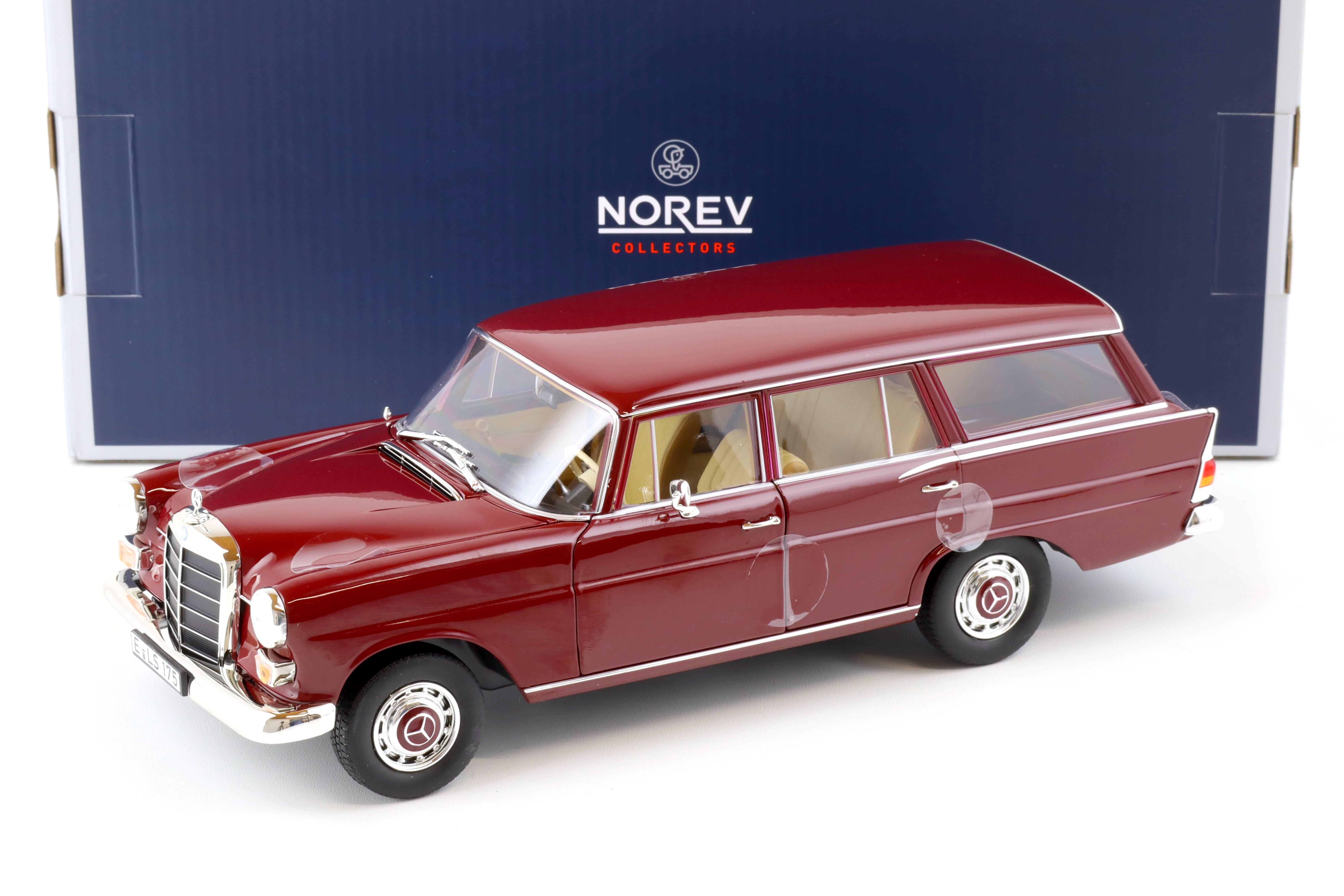 1:18 Norev Mercedes 200 Universal 1966 dark red