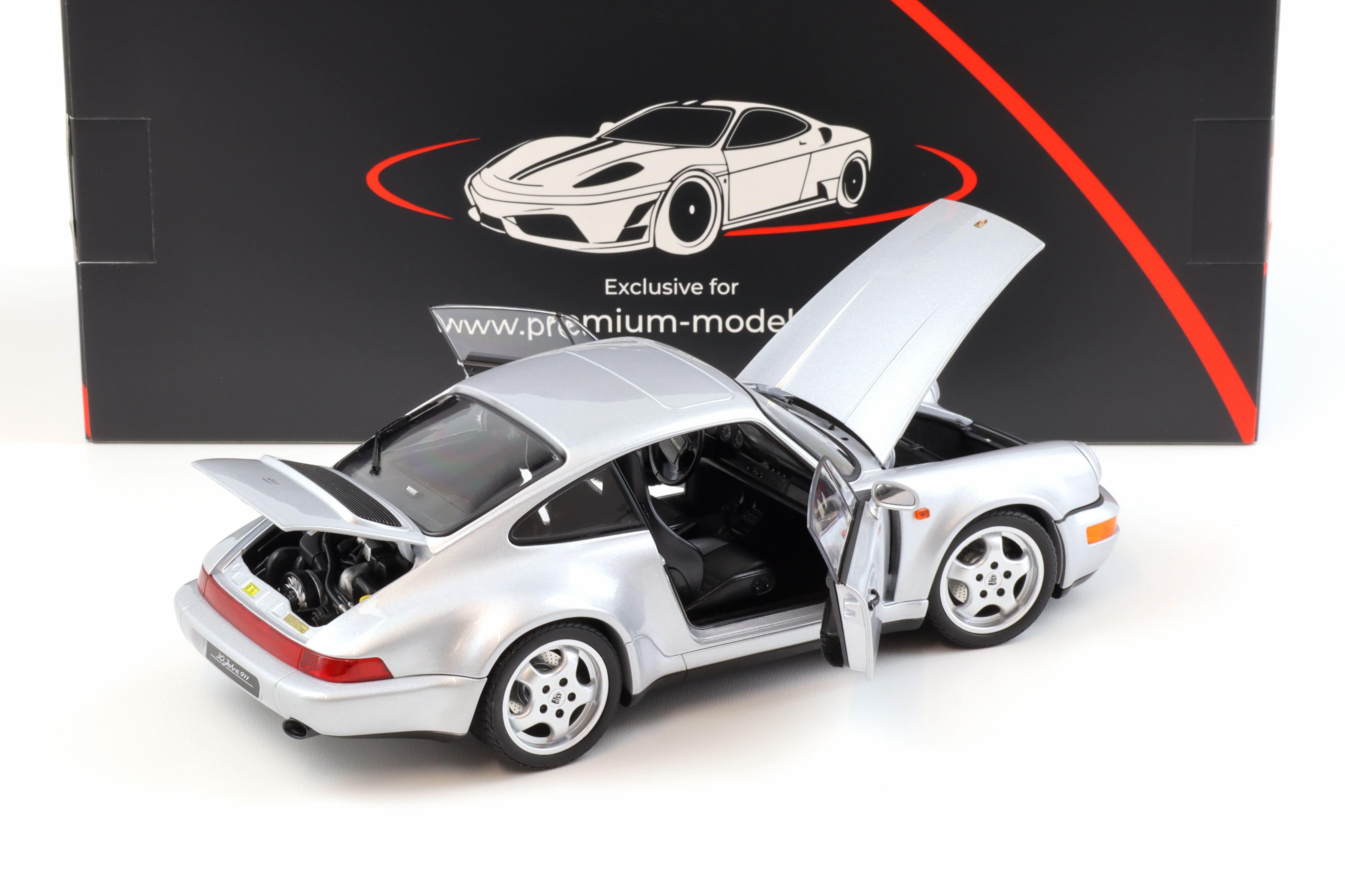 1:18 Norev Porsche 911 964 Carrera 4 WTL 30 Jahre 911 Polar silver - Limited 999 pcs. 1:18 Norev Porsche 911 964 Carrera 4 WTL 30 Jahre 911 Polar silver - Limited 999 pcs.