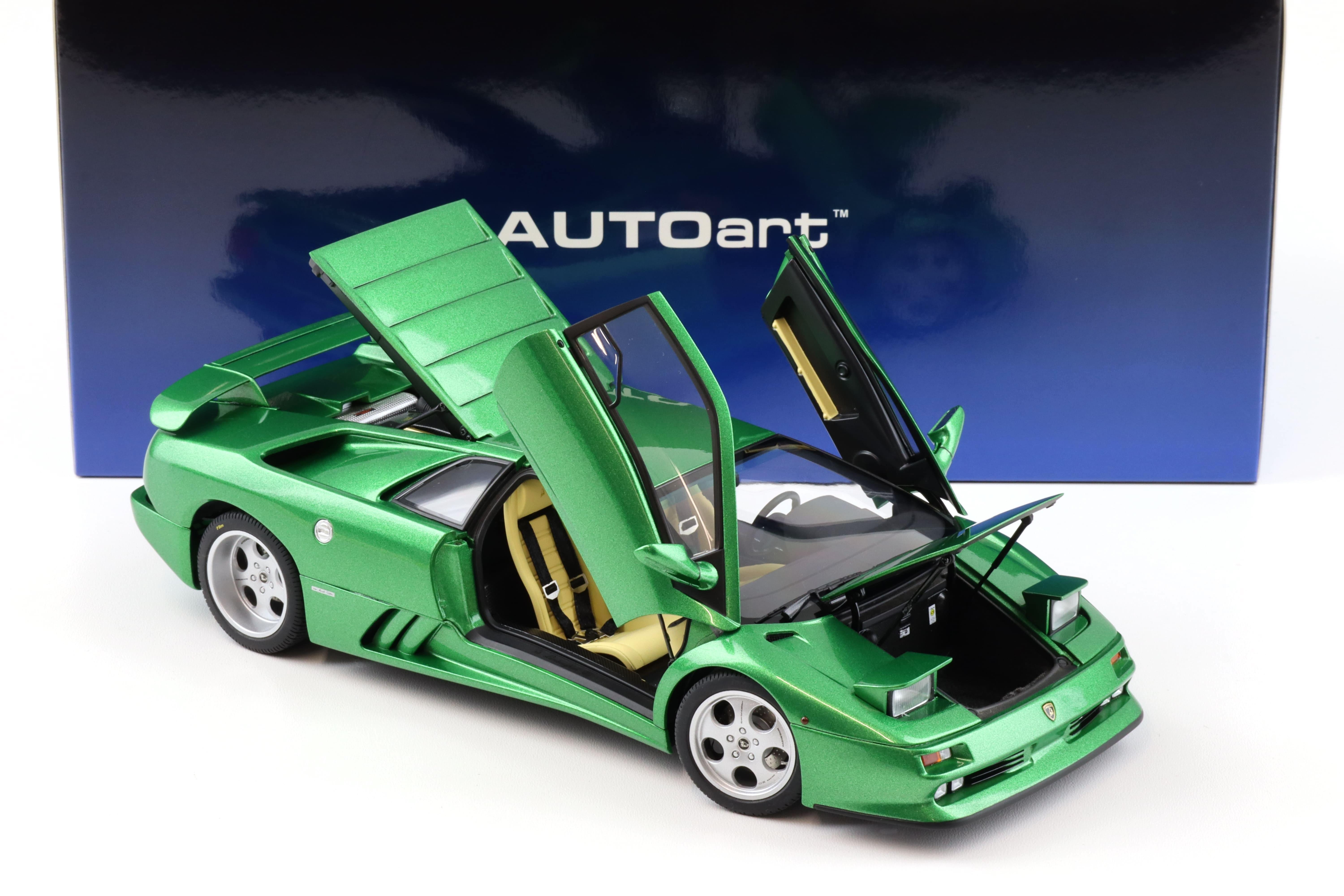 1:18 AUTOart Lamborghini Diablo SE30 Verde Mic/ metallic green 79150