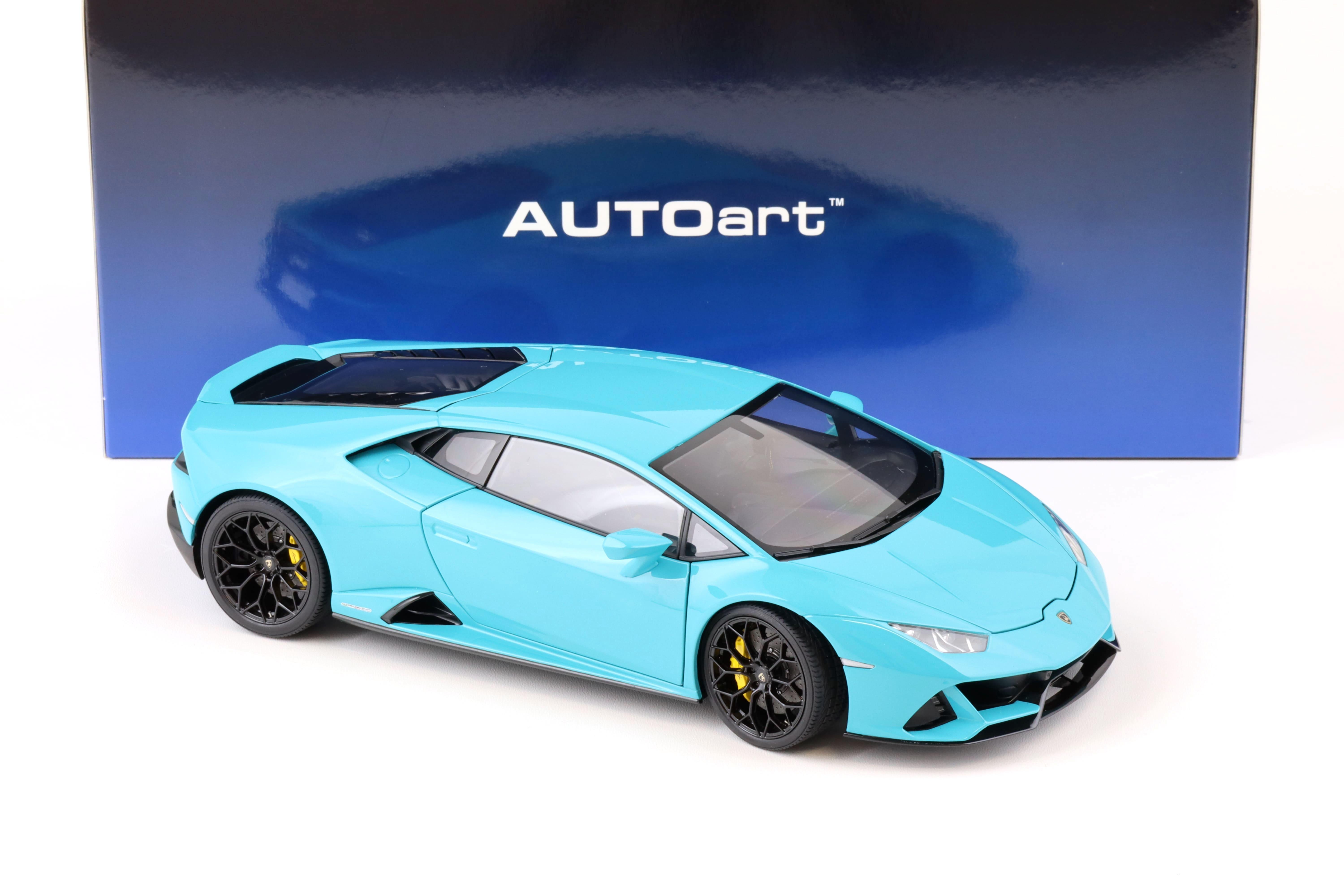 1:18 AUTOart Lamborghini Huracan EVO 2019 blu glauco blue 79211