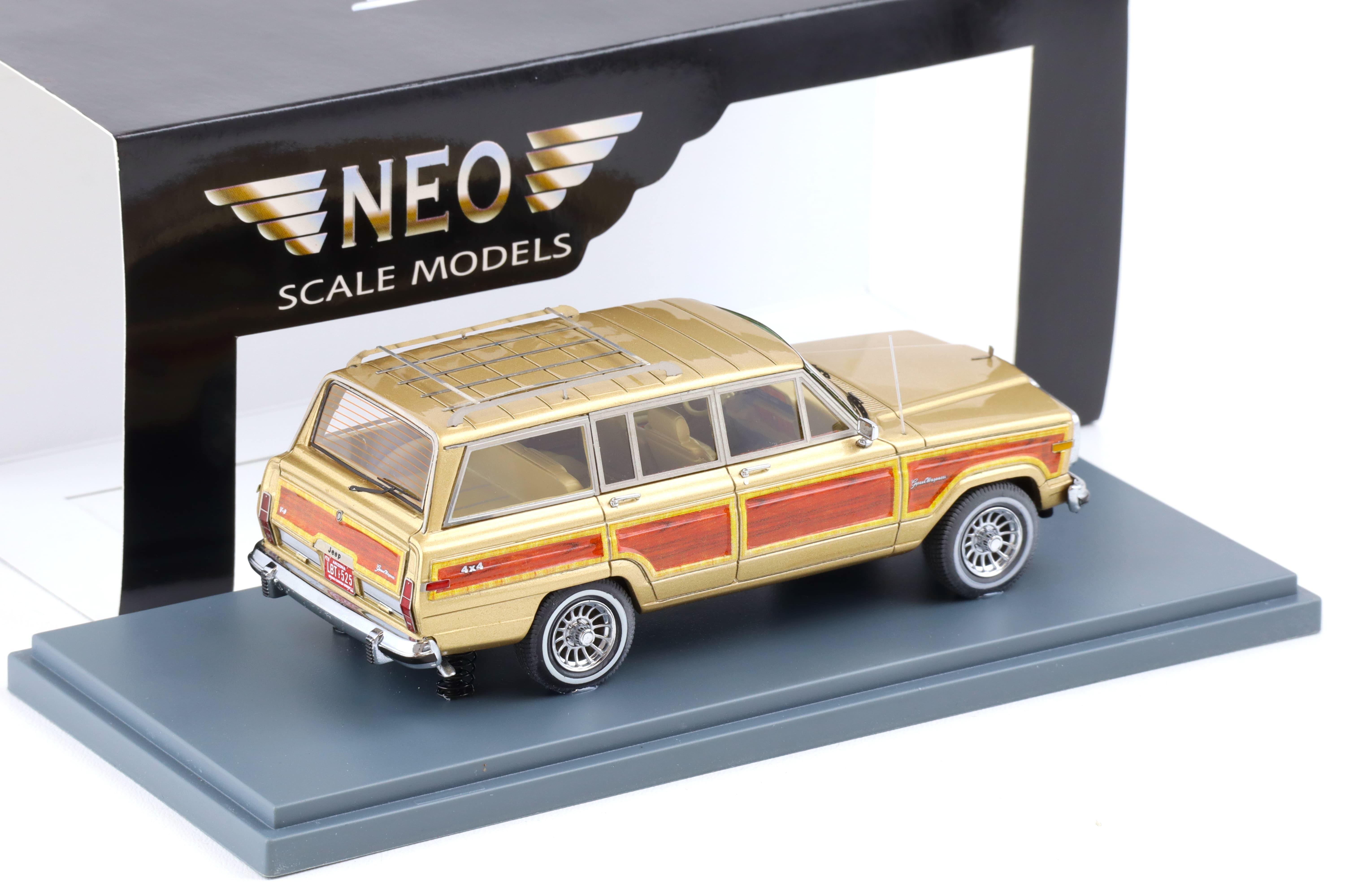 1:43 NEO Jeep Grand Wagoneer gold metallic/ wood 1989