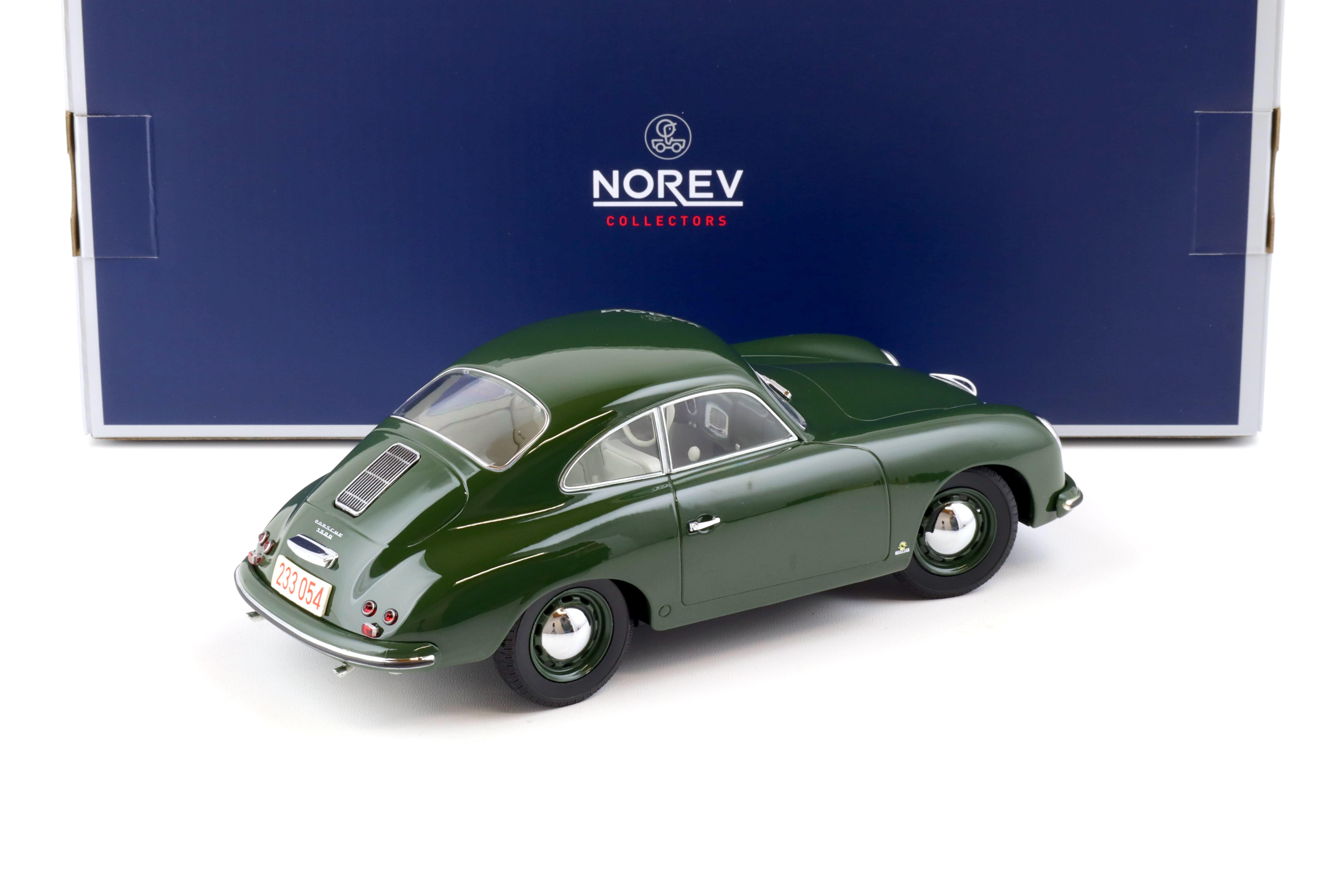 1:18 Norev Porsche 356 Coupe 1954 dark green 