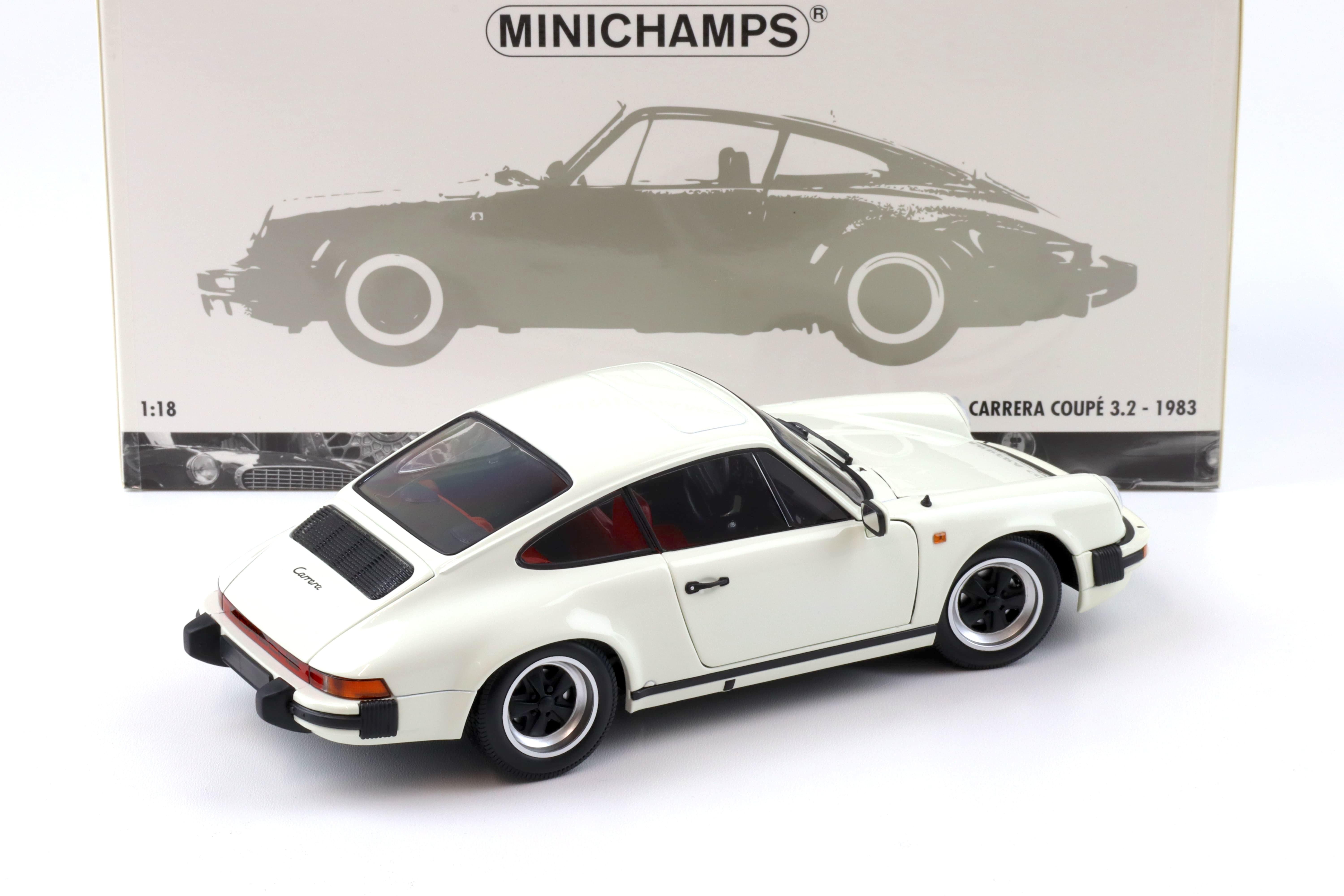 1:18 Minichamps Porsche 911 Carrera 3.2 Coupe 1983 white