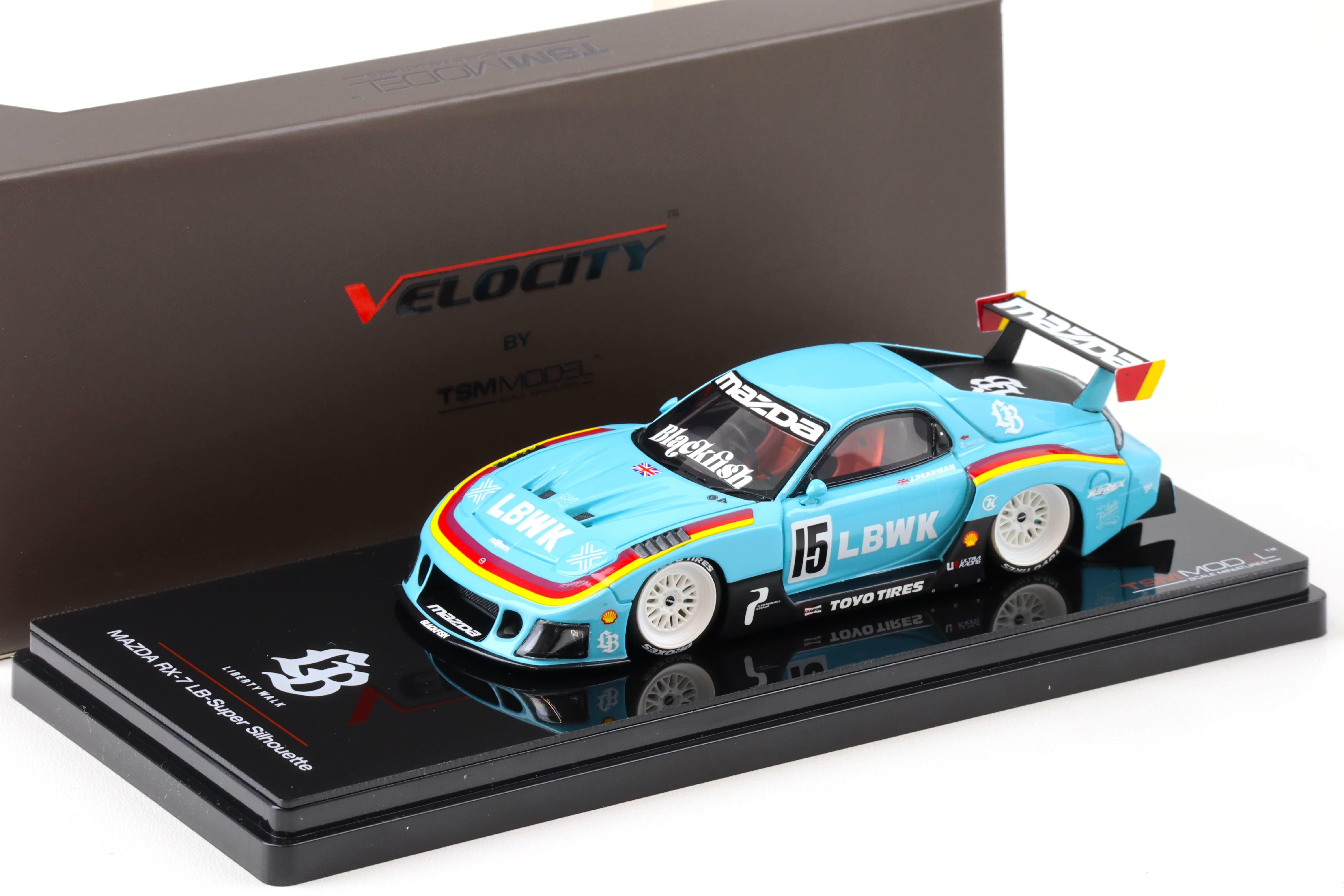 1:43 TSM Model Mazda RX-7 LB-Super Silhouette Liberty Walk Europe #15 