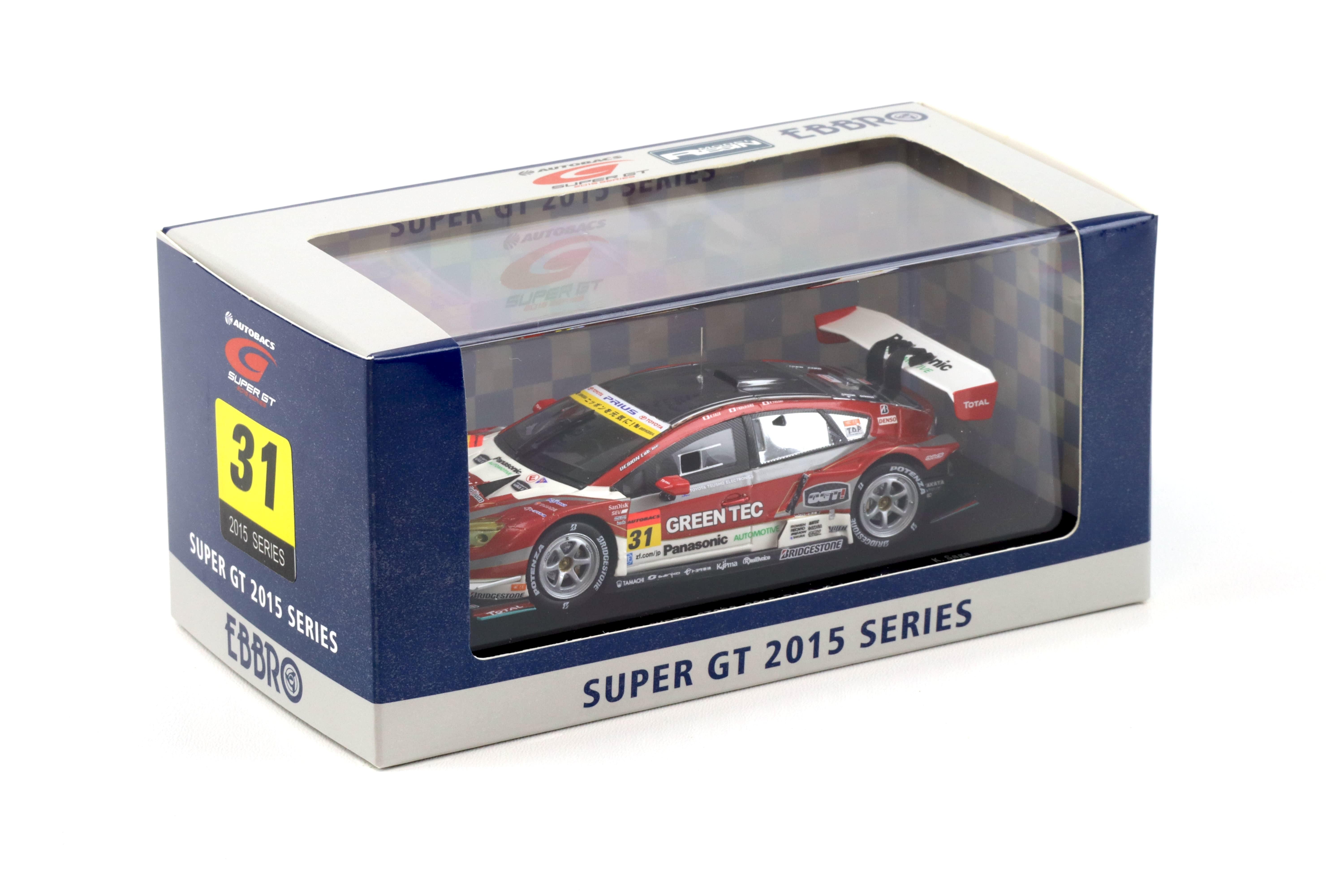 1:43 Ebbro Toyota Prius apr GT Super GT300 Rd.8 Motegi Winner #31 Saga/ Nakayama