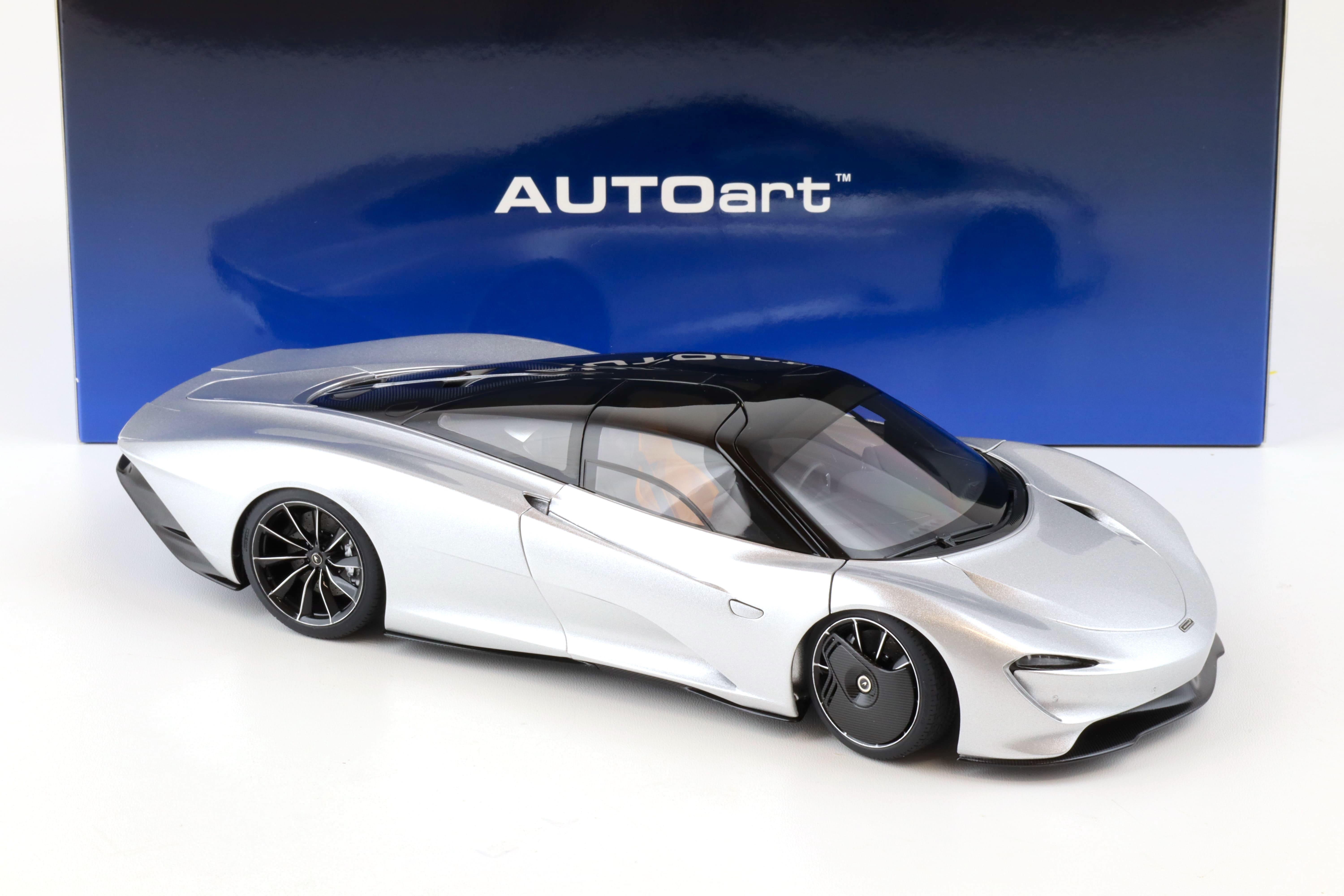 1:18 AUTOart McLaren Speedtail 2020 Supernova silver 76090