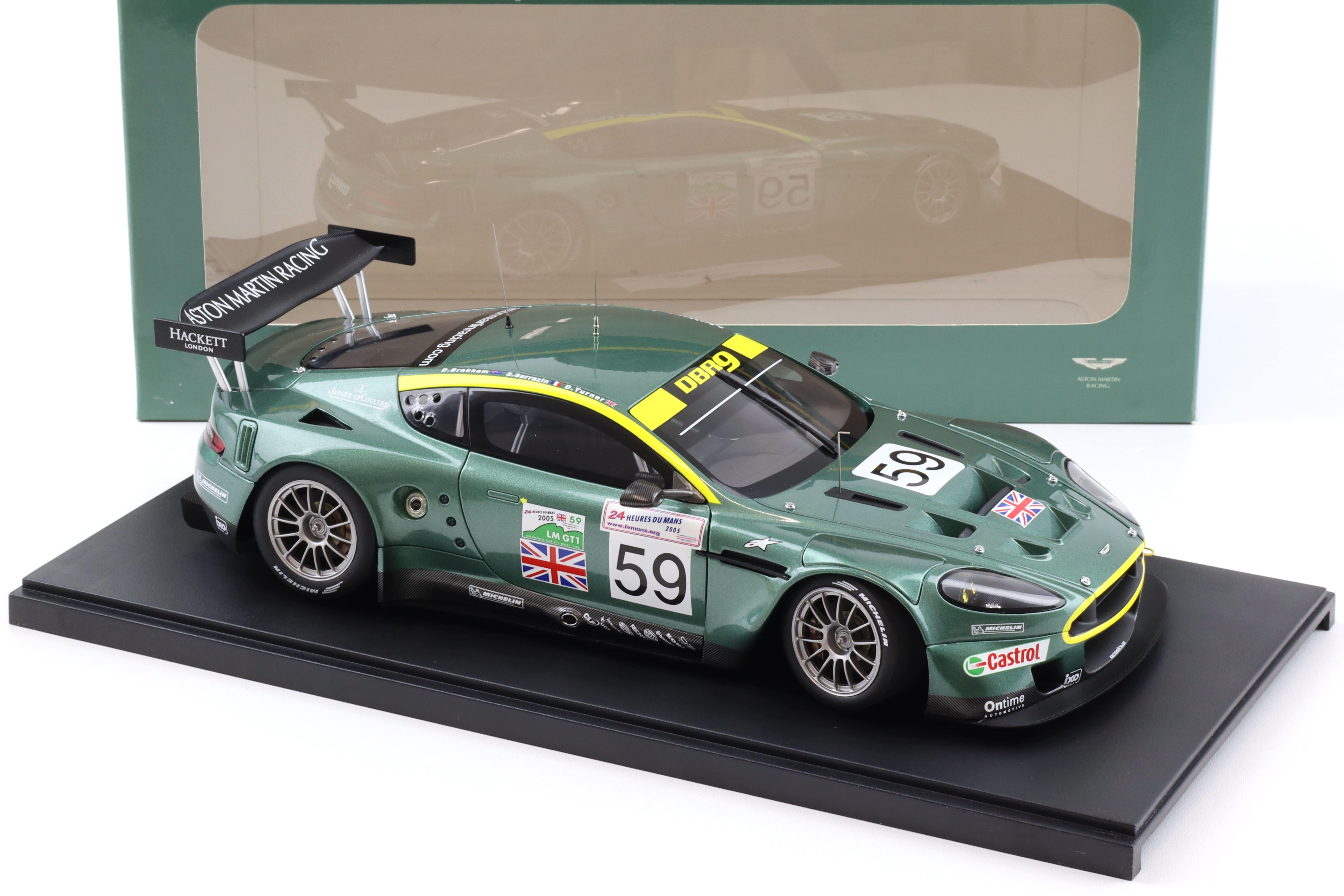 1:18 AUTOart Aston Martin DBR9 Le Mans 24h 2005 #59 Brabham/ Turner DEALER VERSION