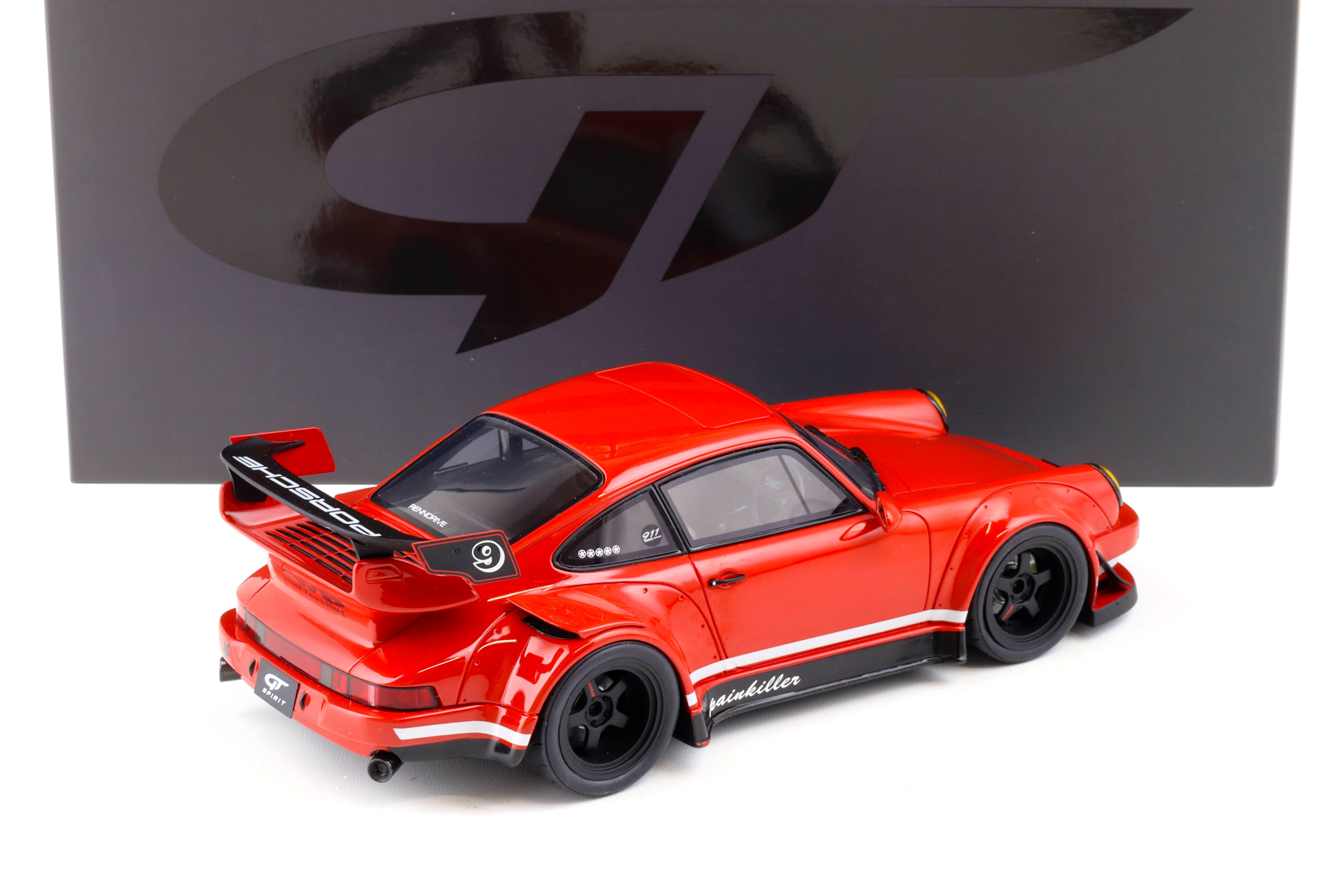 1:18 GT Spirit GT449 Porsche 911 (964) RWB Bodykit PAINKILLER 2023 red