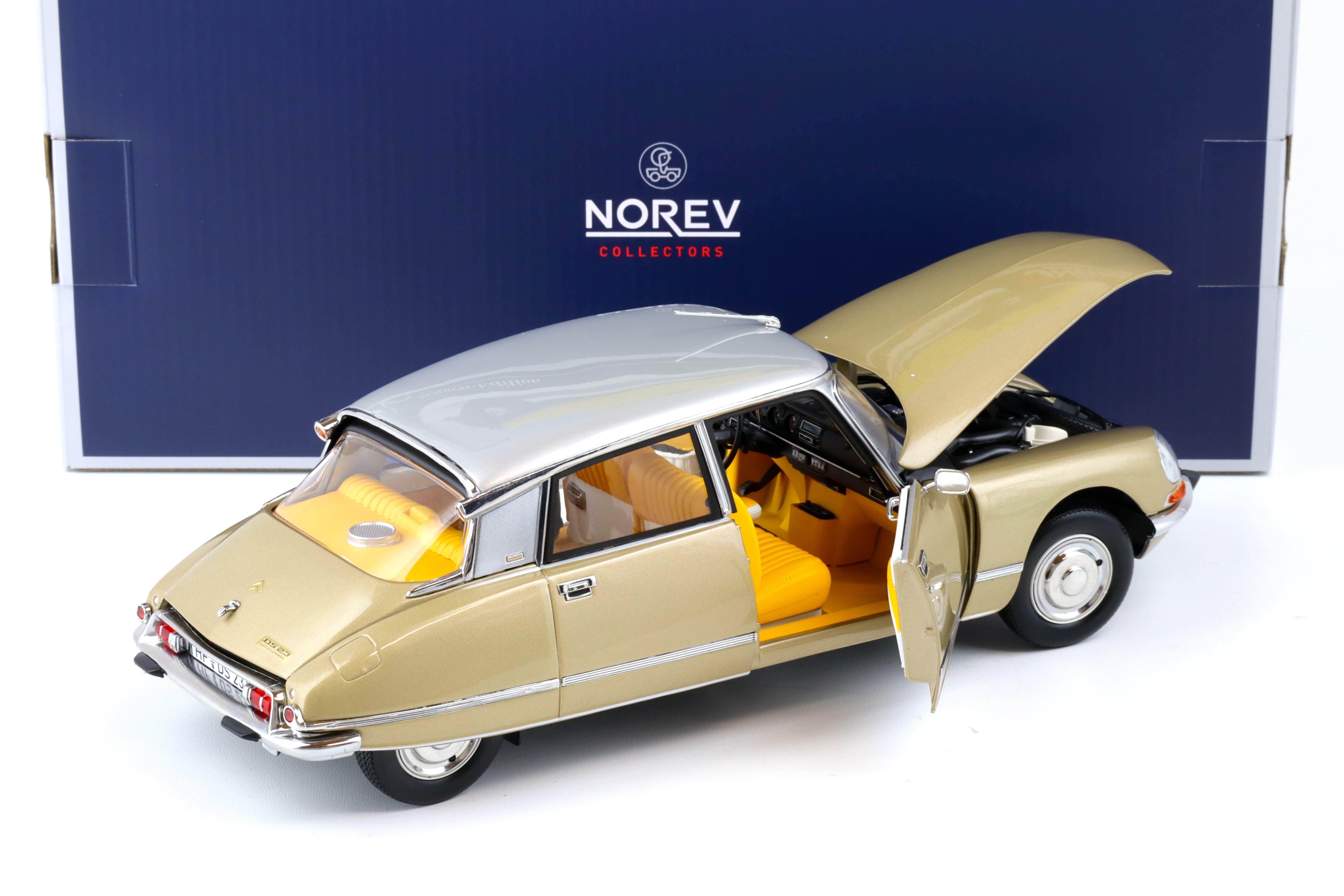 1:18 Norev Citroen DS 23 Pallas Sable gold metallic - Limited 1000 pcs.