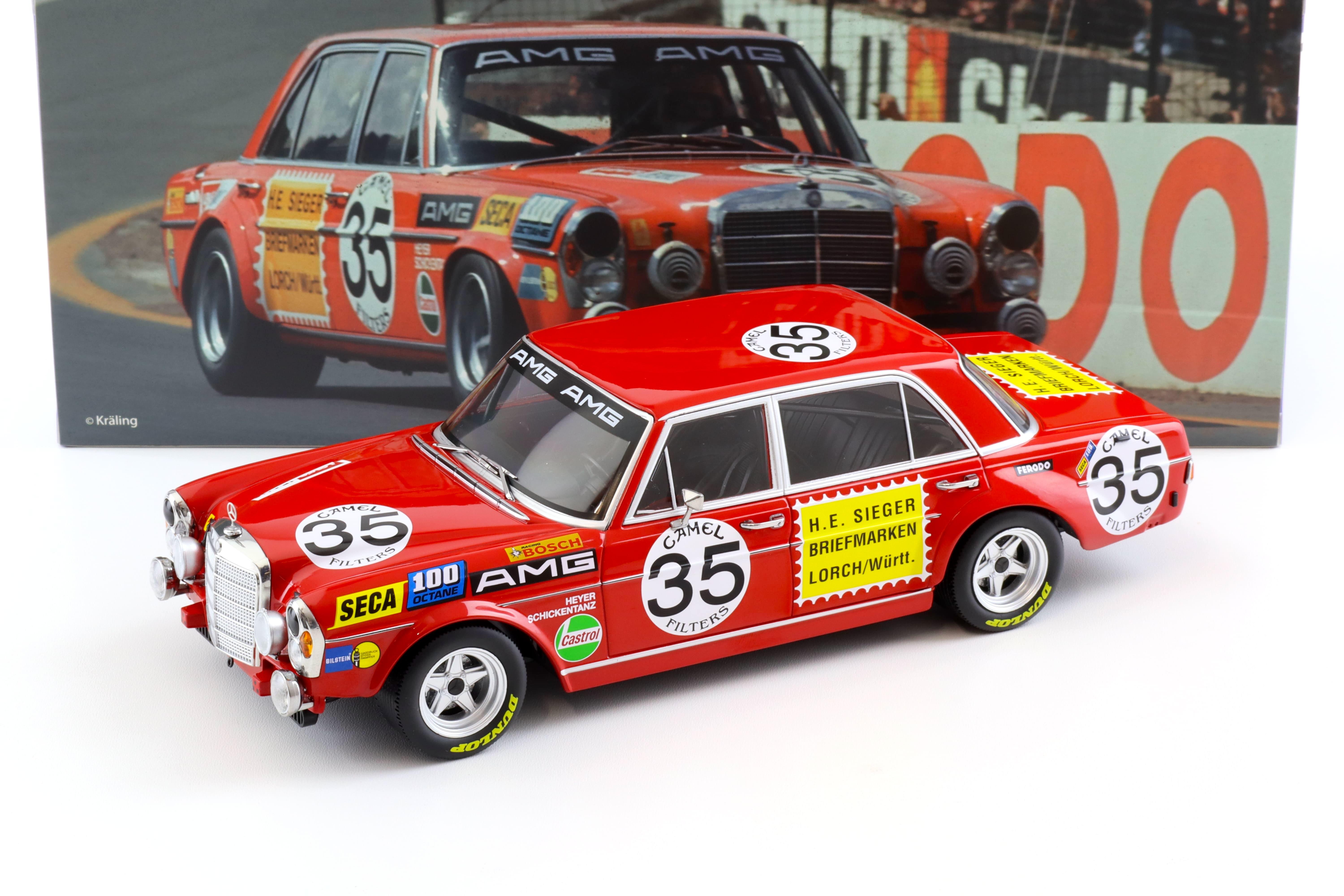 1:18 WERK83 Mercedes 300 SEL 6.8 #35 Heyer/ Schickentanz 2nd 24h Spa 1971