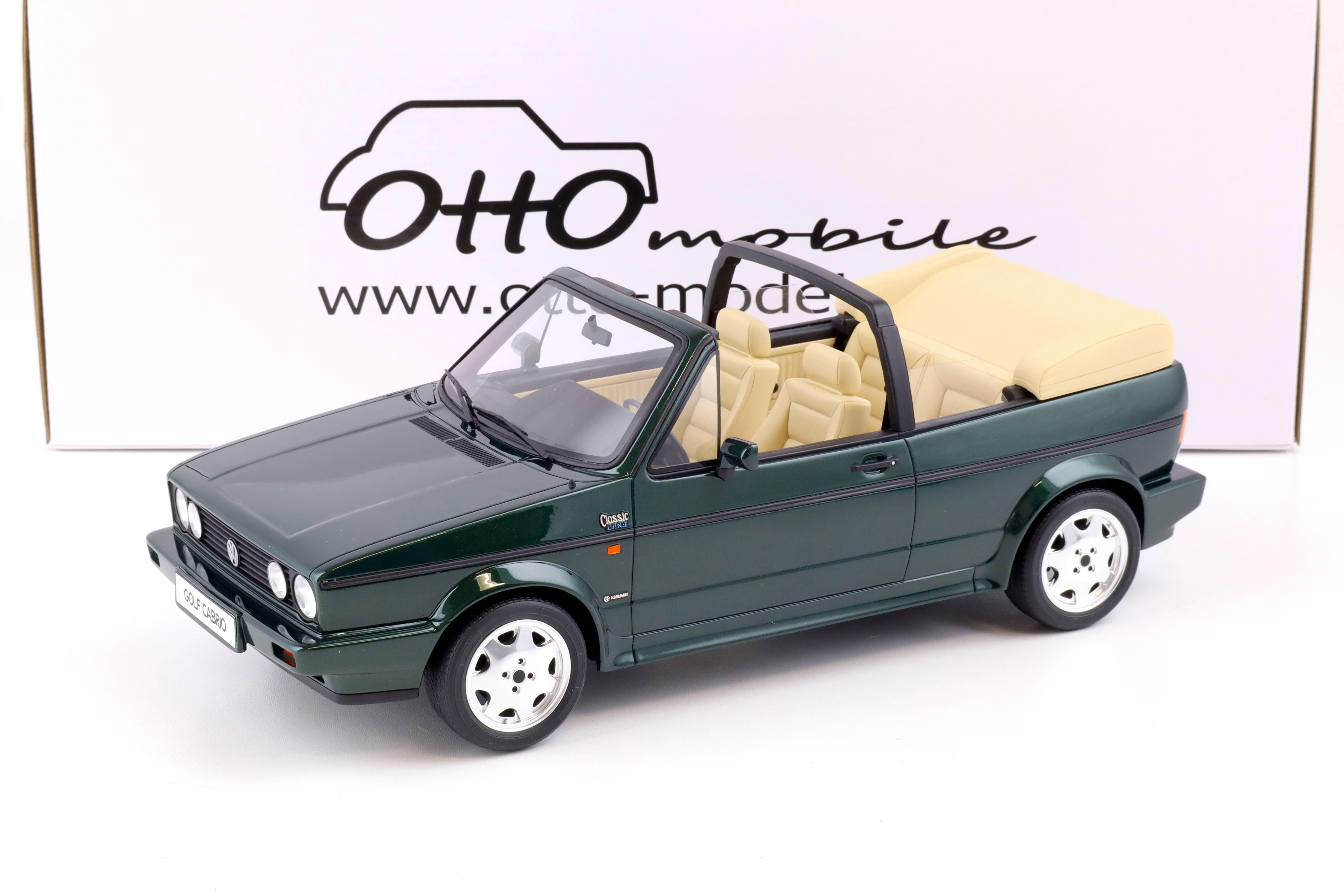 1:12 OTTO mobile G036 VW Golf 1 MK1 Cabriolet Classic Line 1992 green