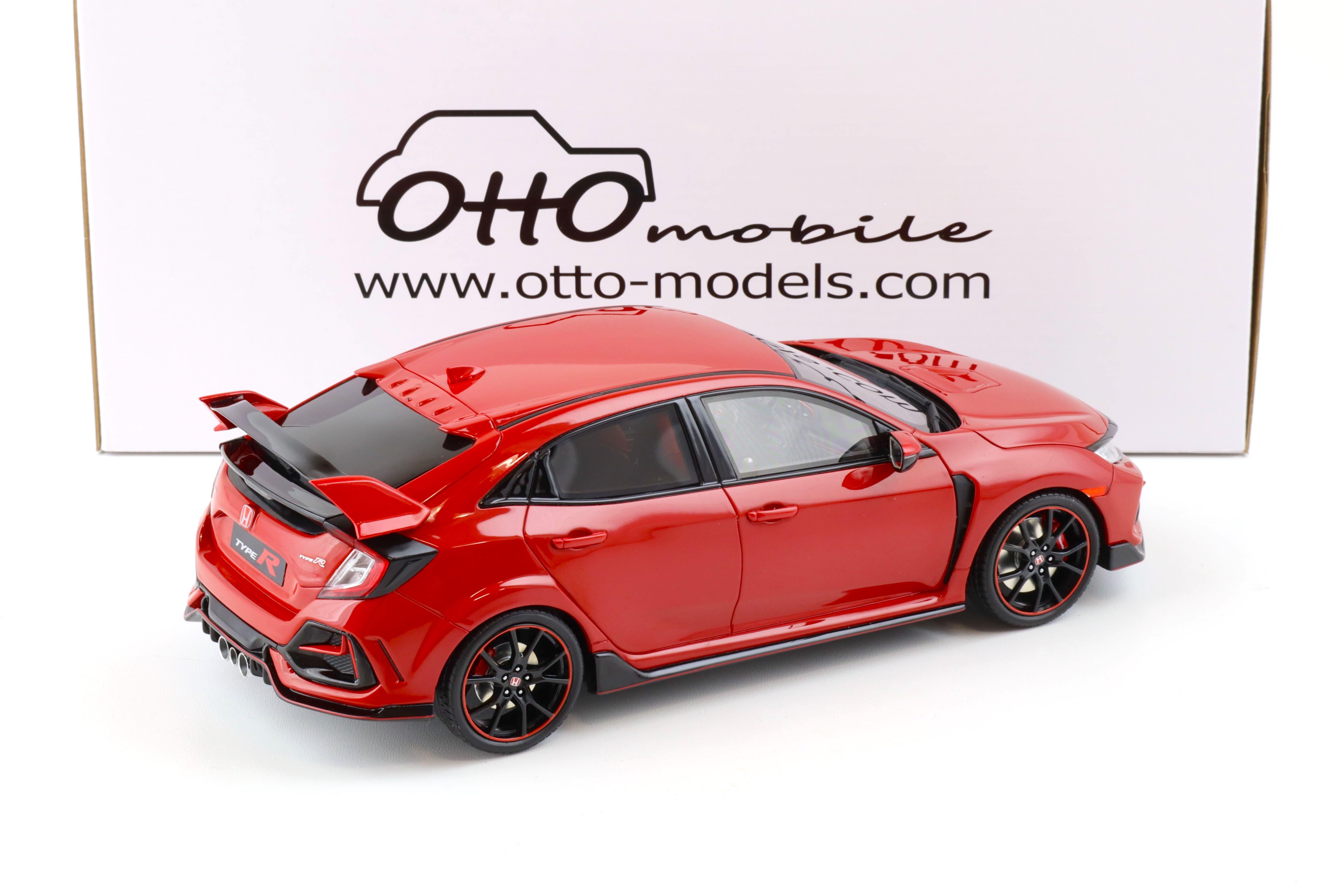 1:18 OTTO mobile OT890 Honda Civic Type R GT FK8 Euro Spec red 2020