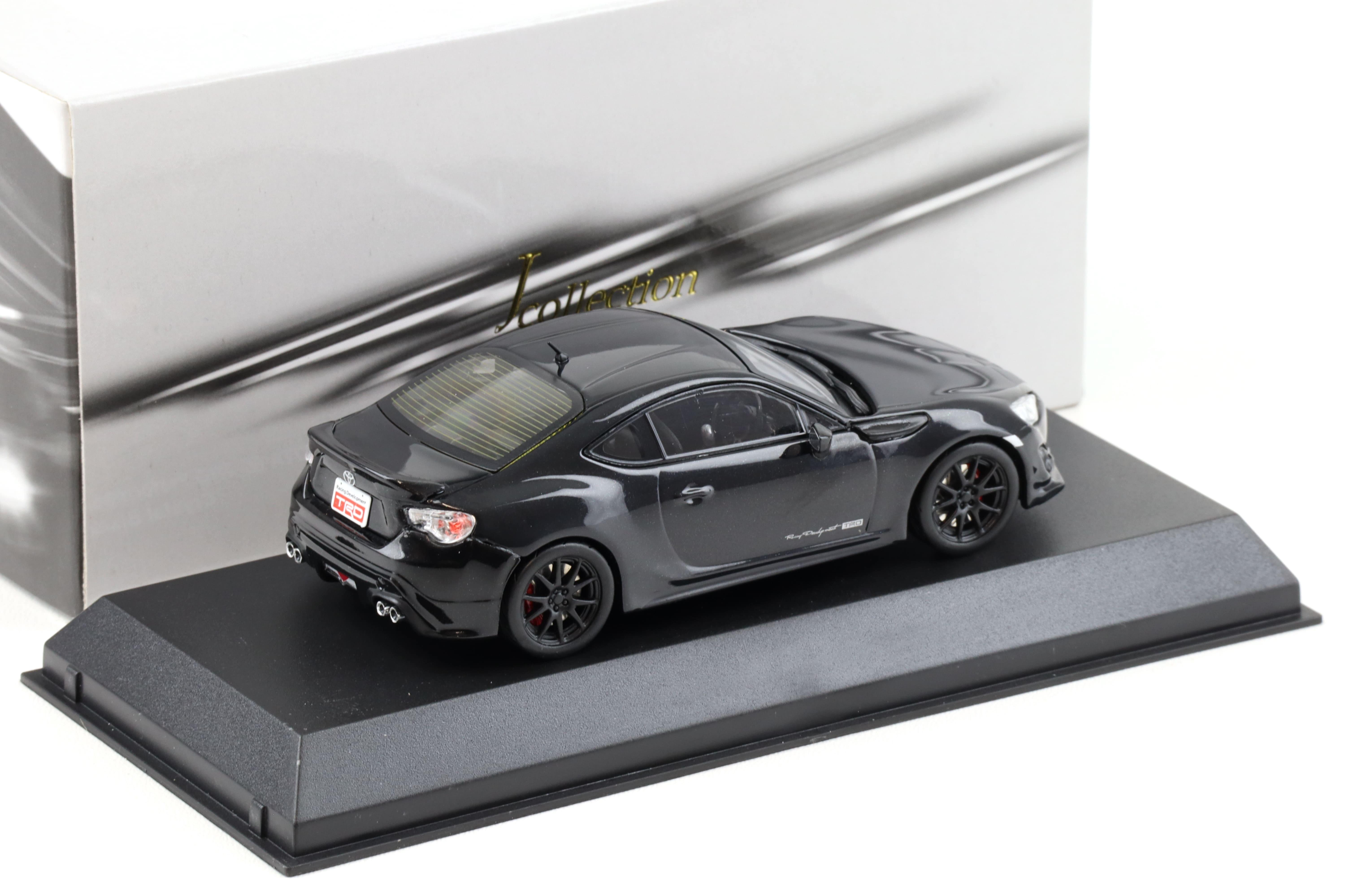 1:43 J-Collection Kyosho Toyota 86 TRD Performance Line Crystal black Silica