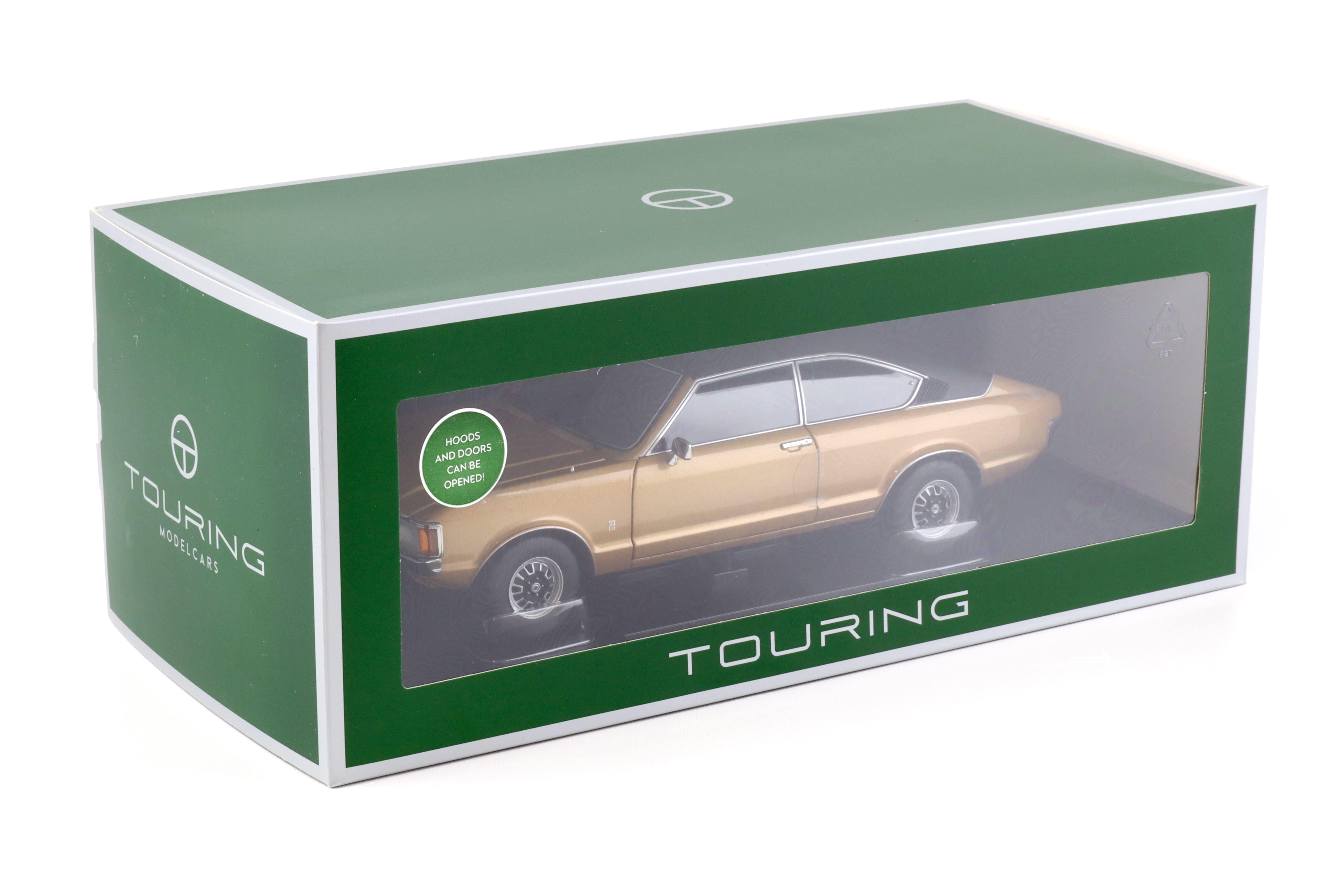 1:18 Touring Modelcars Ford Granada Consul Coupe 2. Series Arizona gold 1975