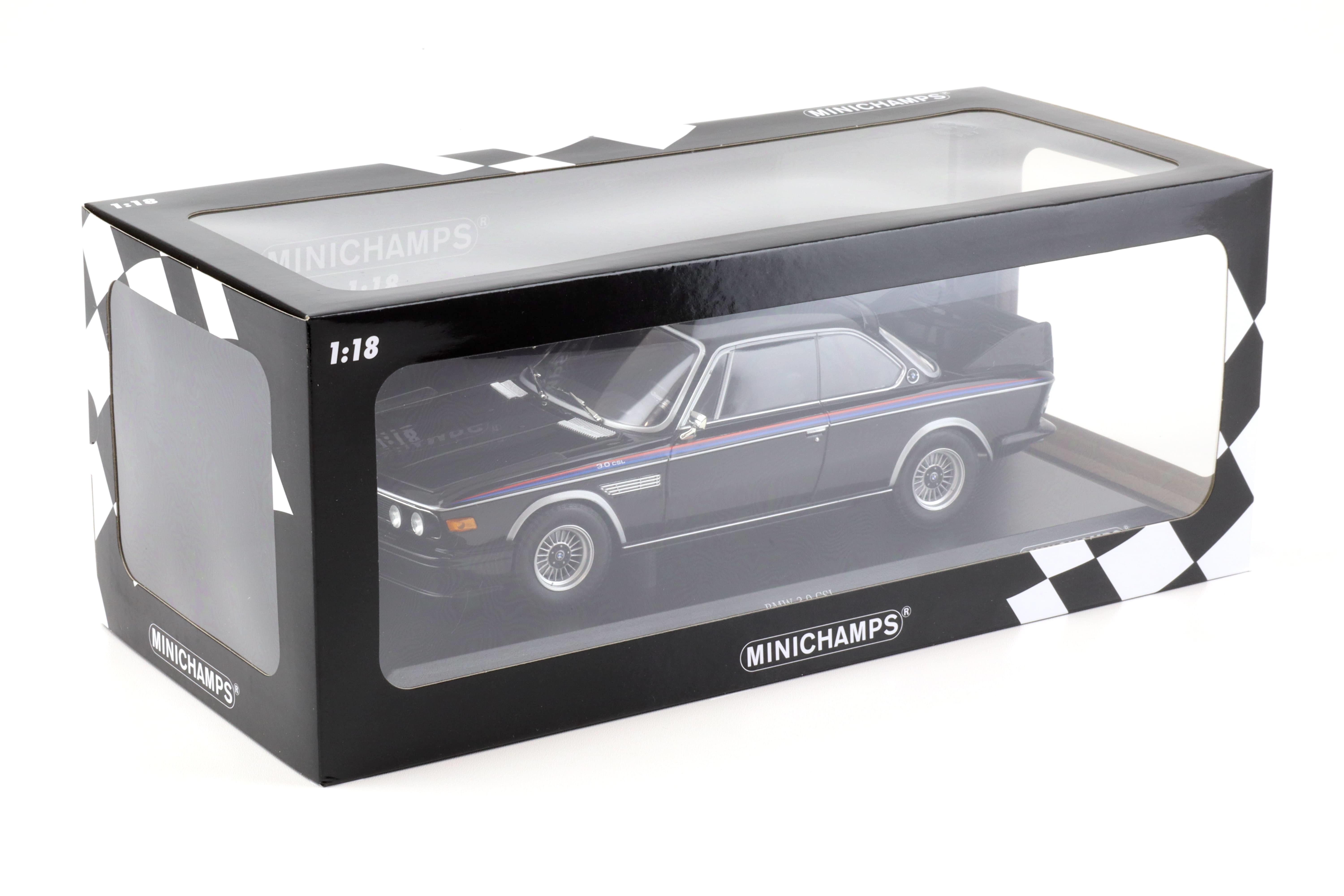 1:18 Minichamps BMW 3.0 CSL Coupe 1973 black