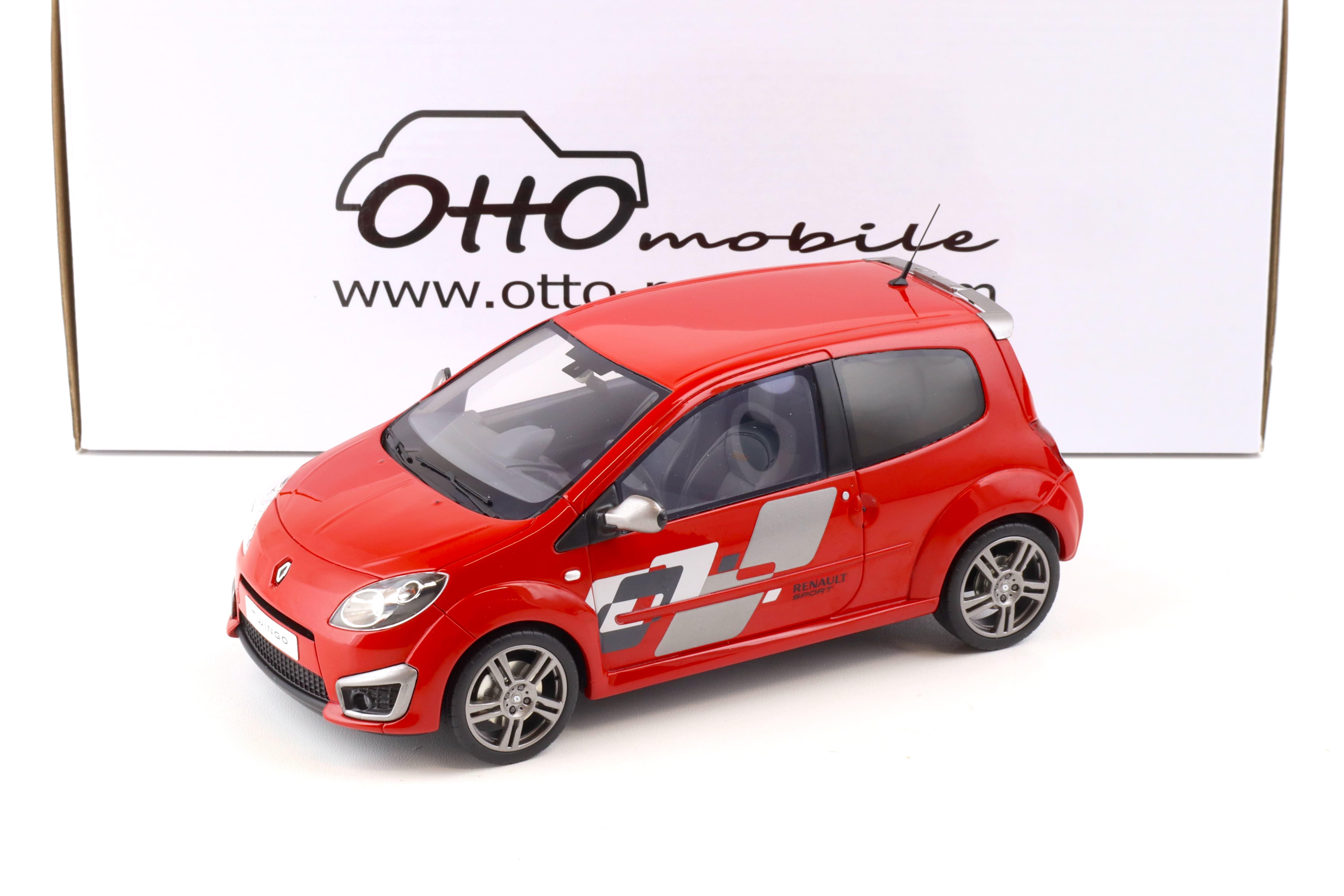 1:18 OTTO mobile OT446 Renault Twingo RS Phase 1 red 2008