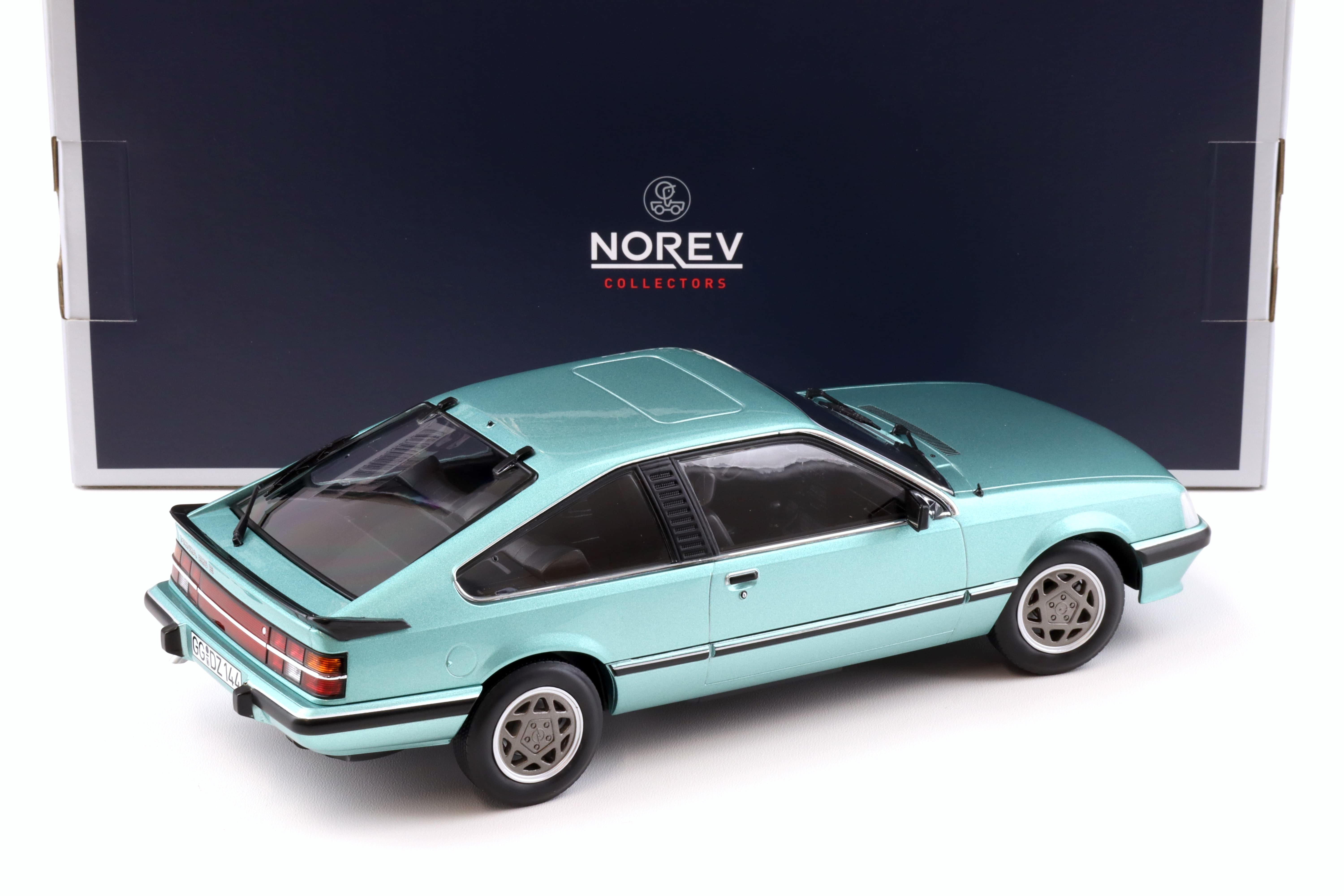 1:18 Norev Opel Monza 2.5 E 1983 Beryll green metallic 183643