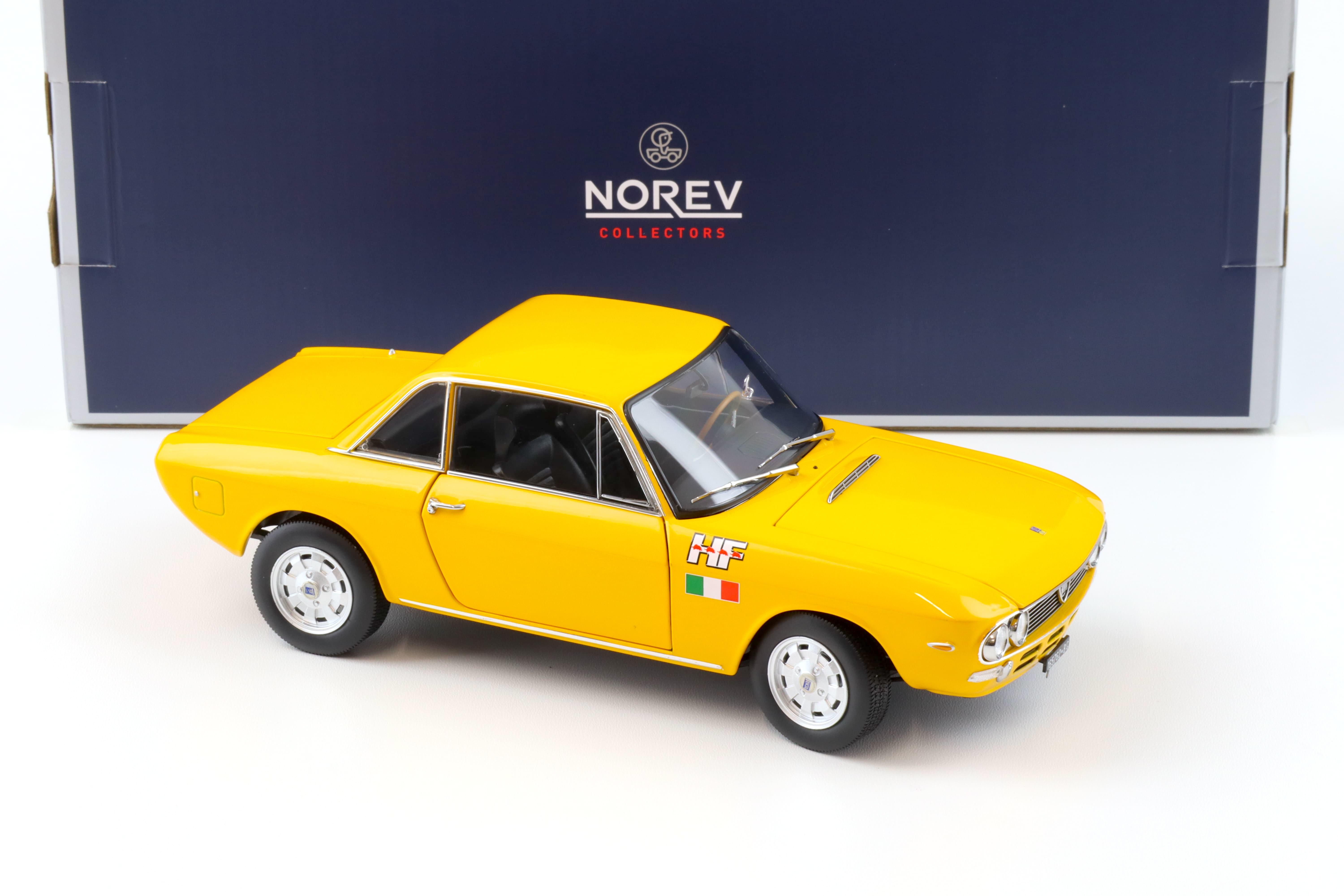 1:18 Norev Lancia Fulvia 1600 HF 1971 orange - Limited Edition 1000 pcs.