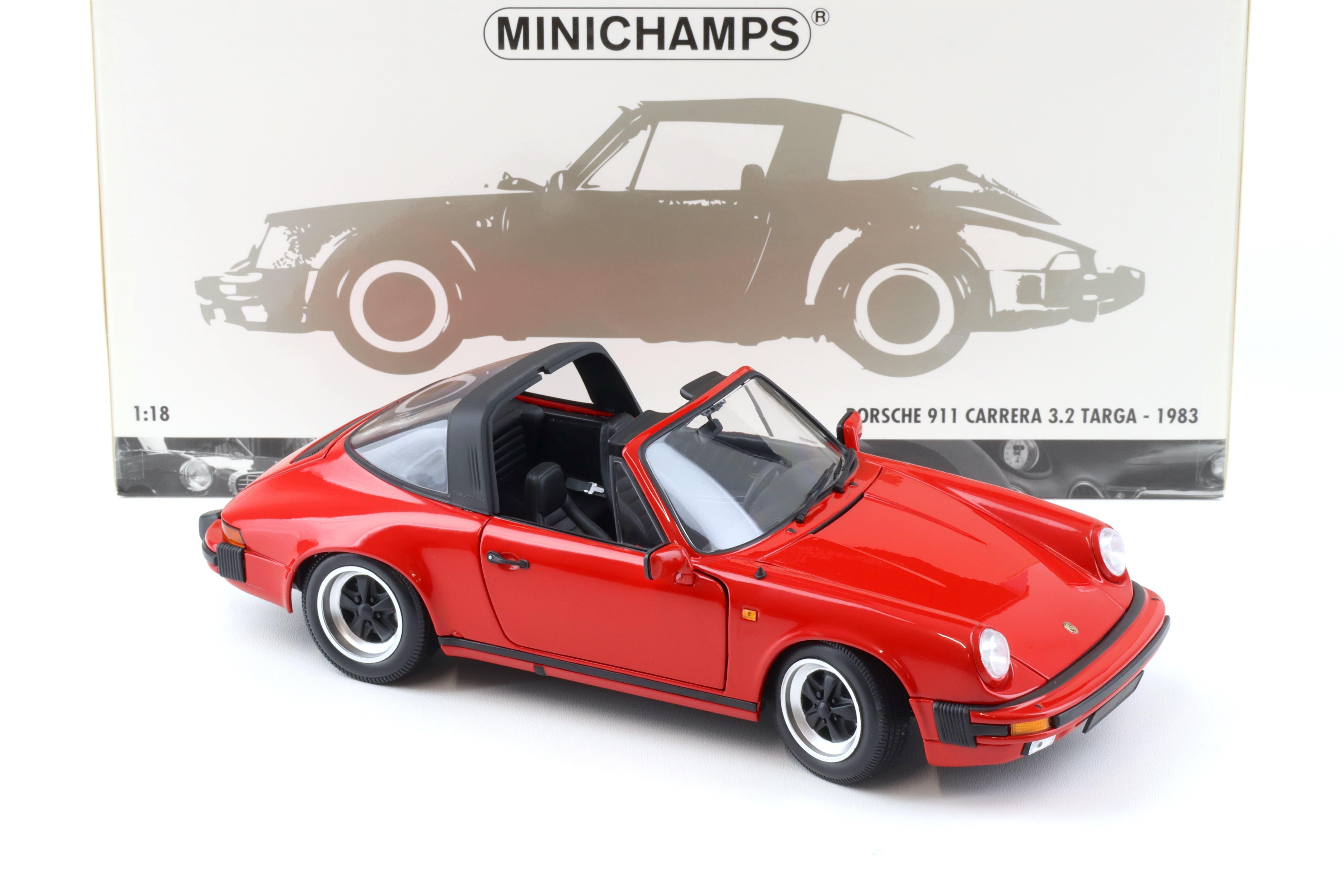 1:18 Minichamps Porsche 911 Carrera 3.2 Targa 1983 red