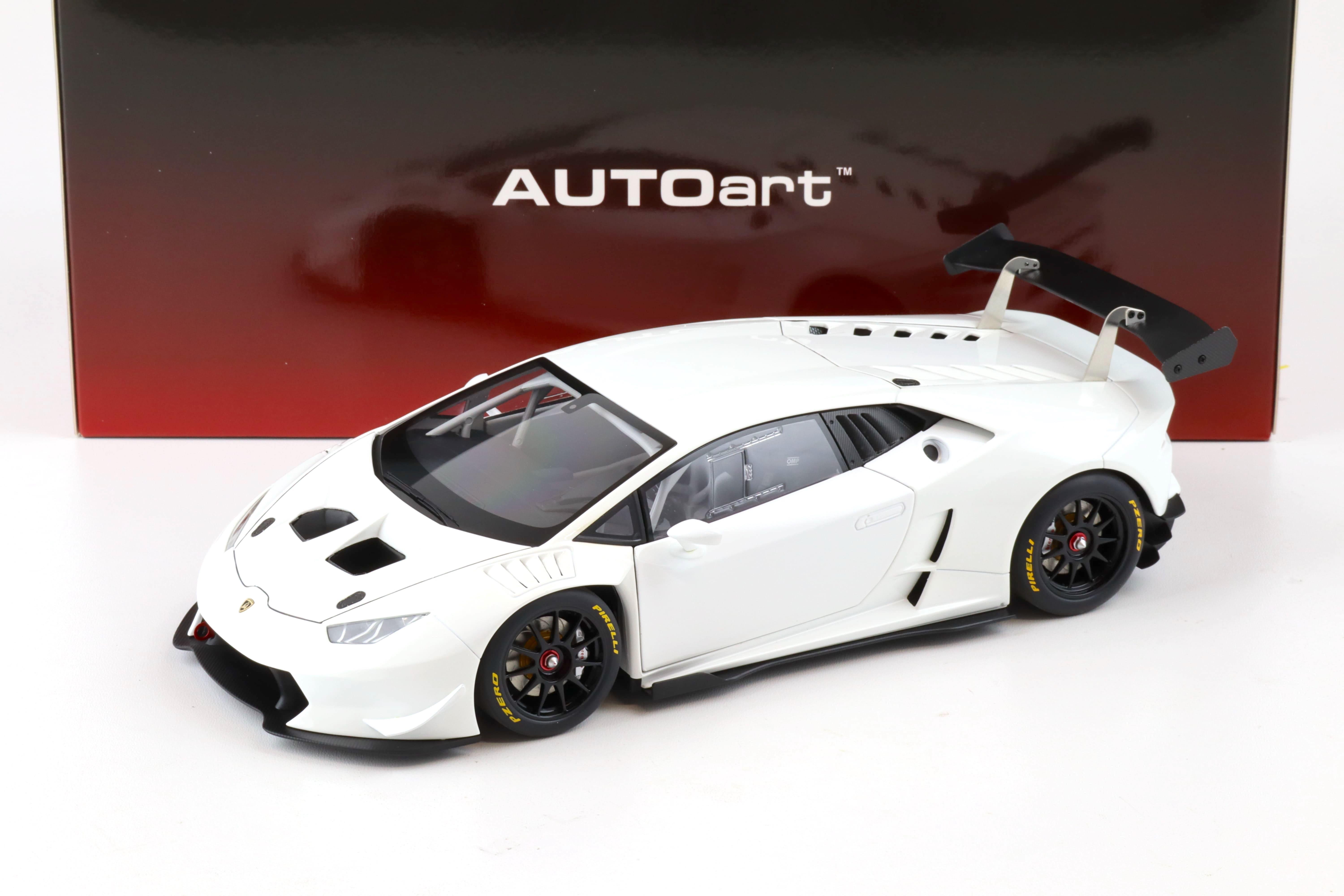 1:18 AUTOart Lamborghini Huracan LP620-2 Super Trofeo Bianco Isis/ white 81557