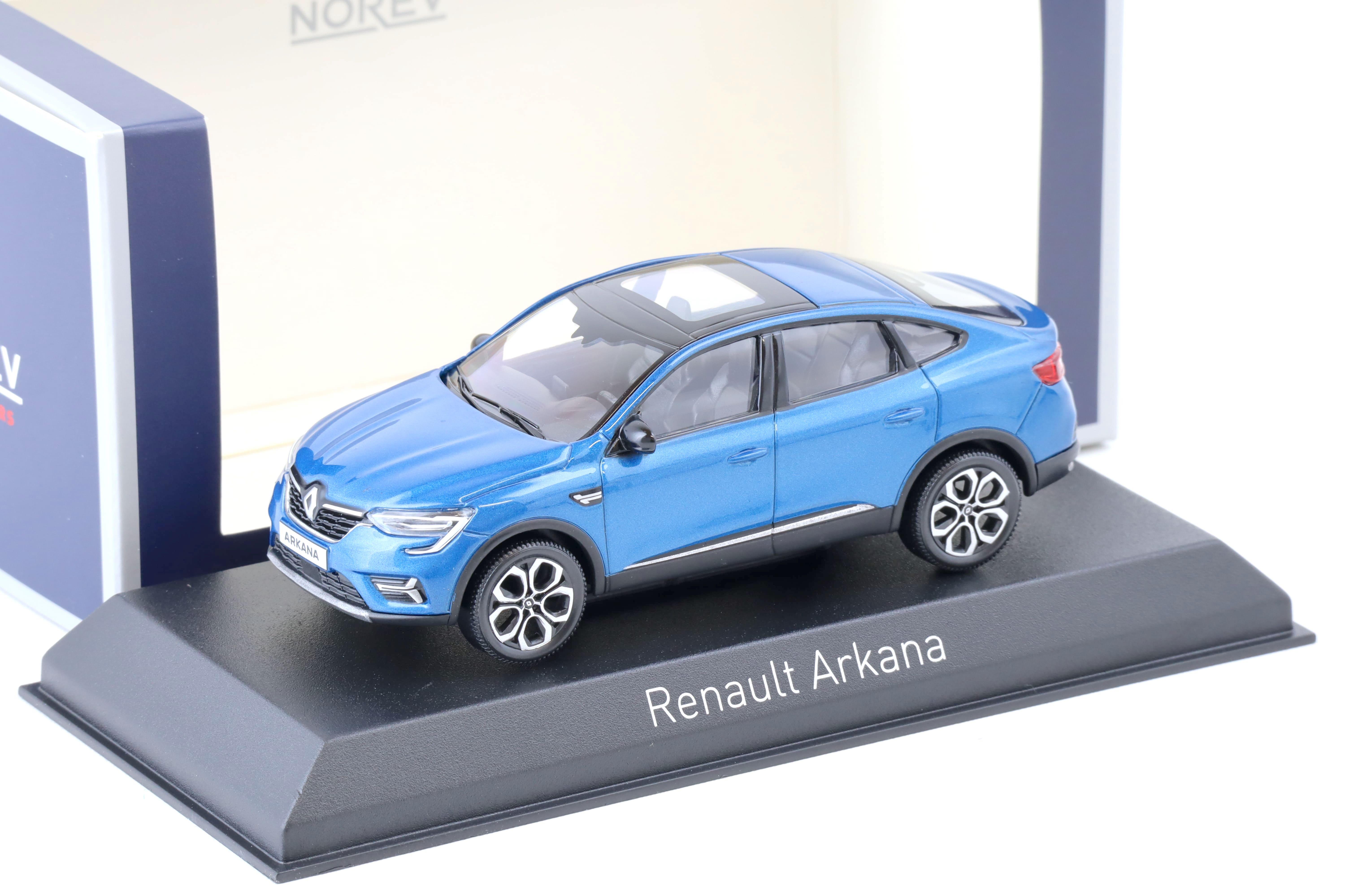 1:43 Norev Renault Arkana Techno 2022 Zanzibar blue 517687