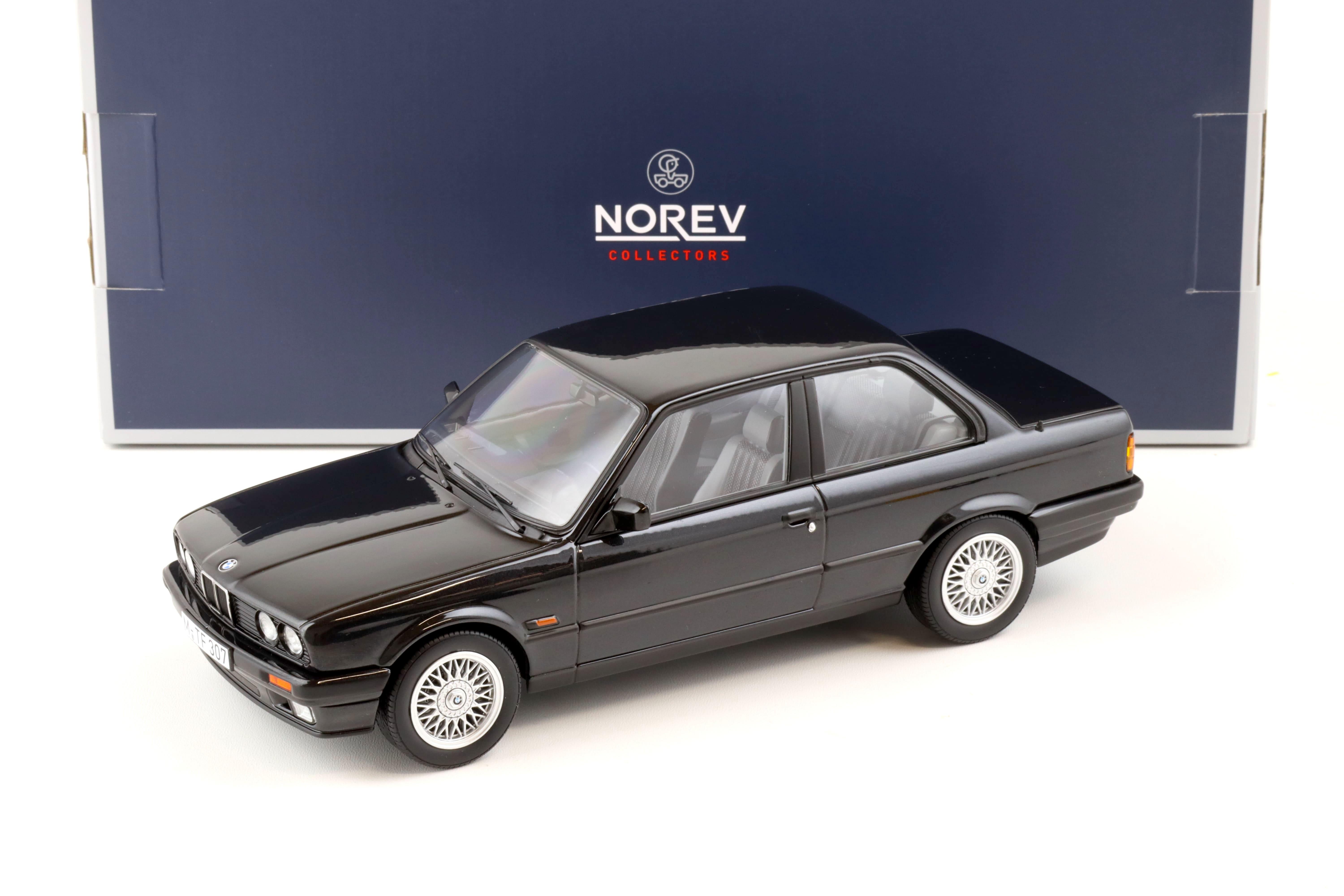 1:18 Norev BMW 325i E30 black metallic 1988