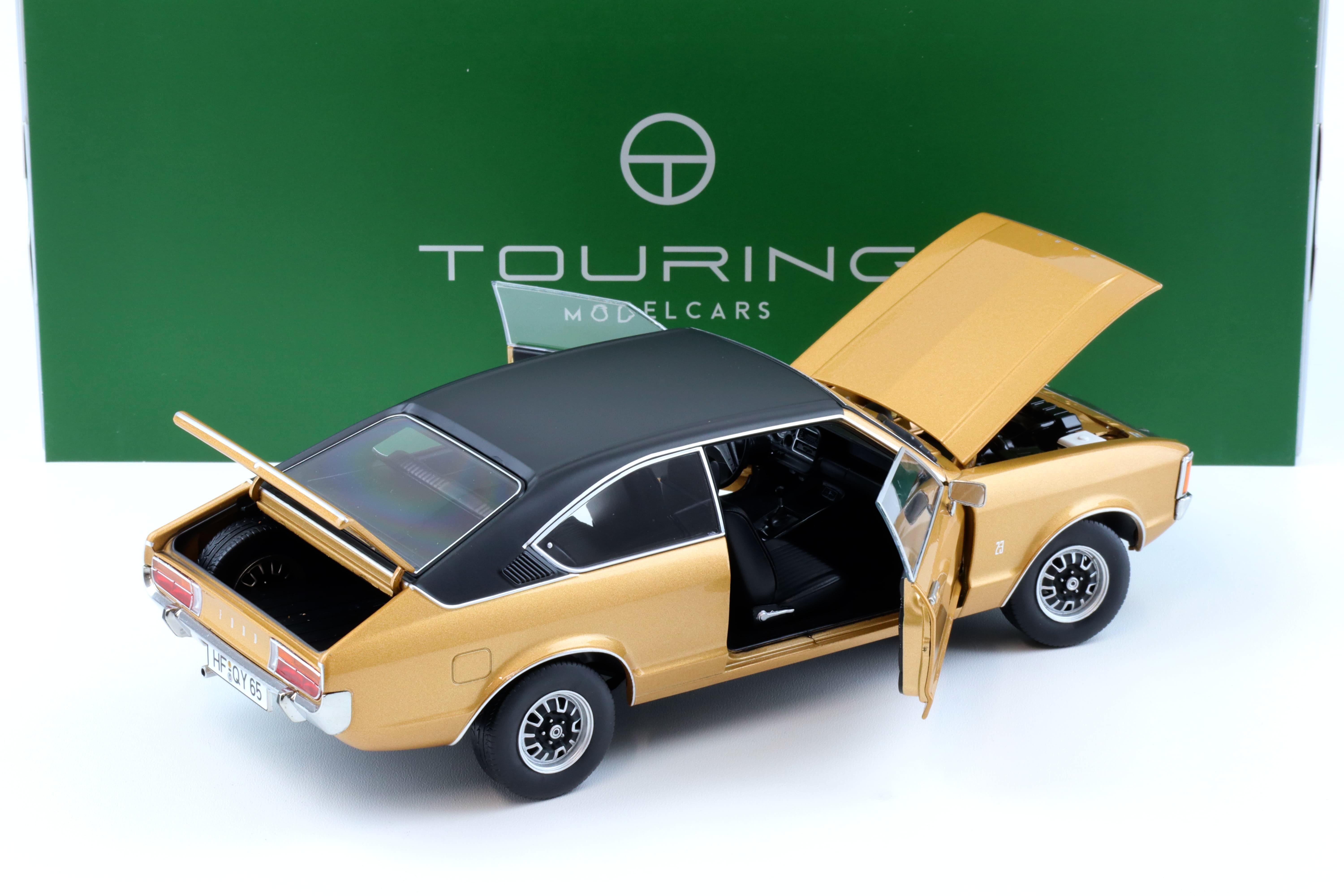 1:18 Touring Modelcars Ford Granada Consul Coupe 2. Series Arizona gold 1975