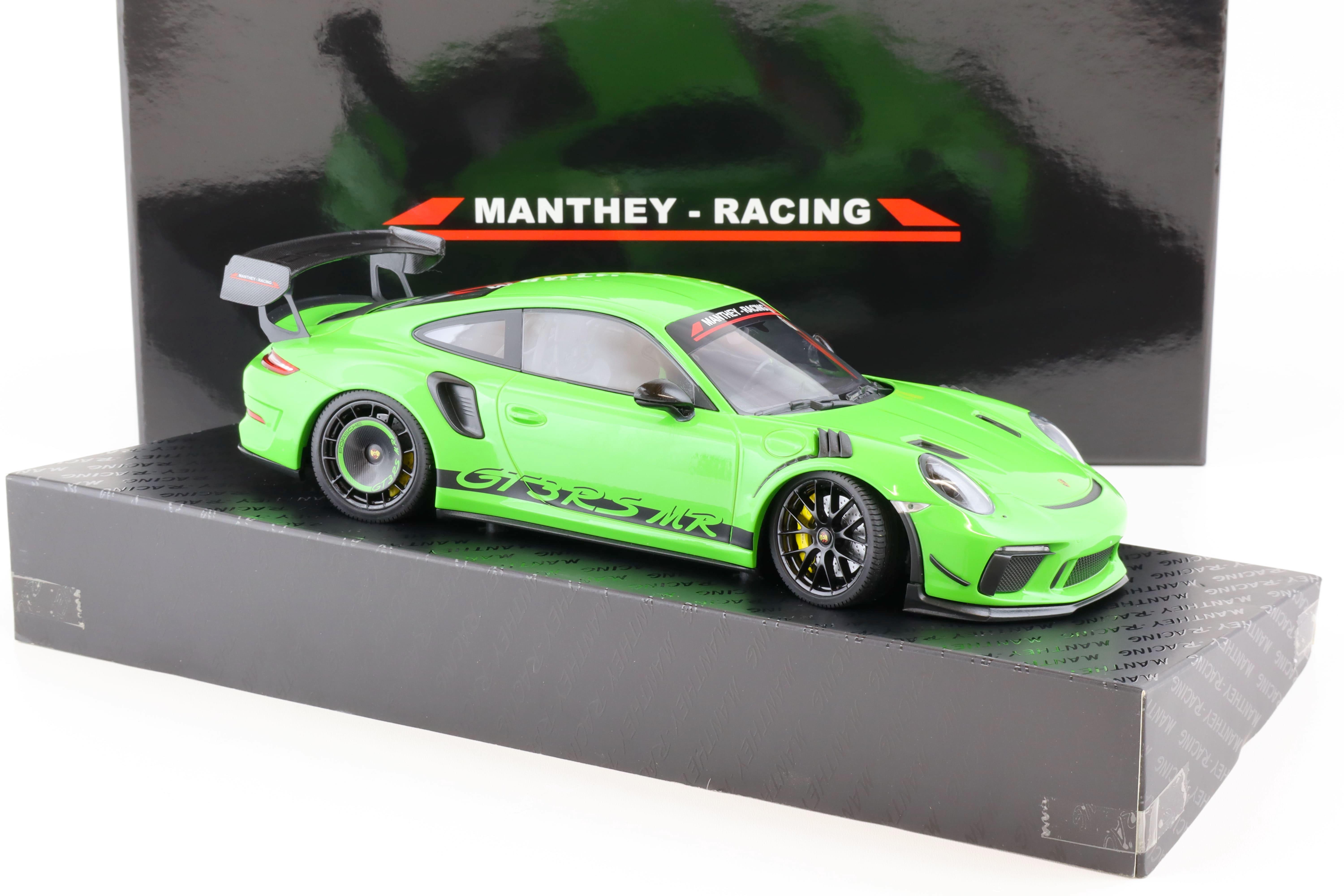 1:18 Minichamps Porsche 911 (991.2) GT3 RS MR Lizard green Manthey-Racing Special Box