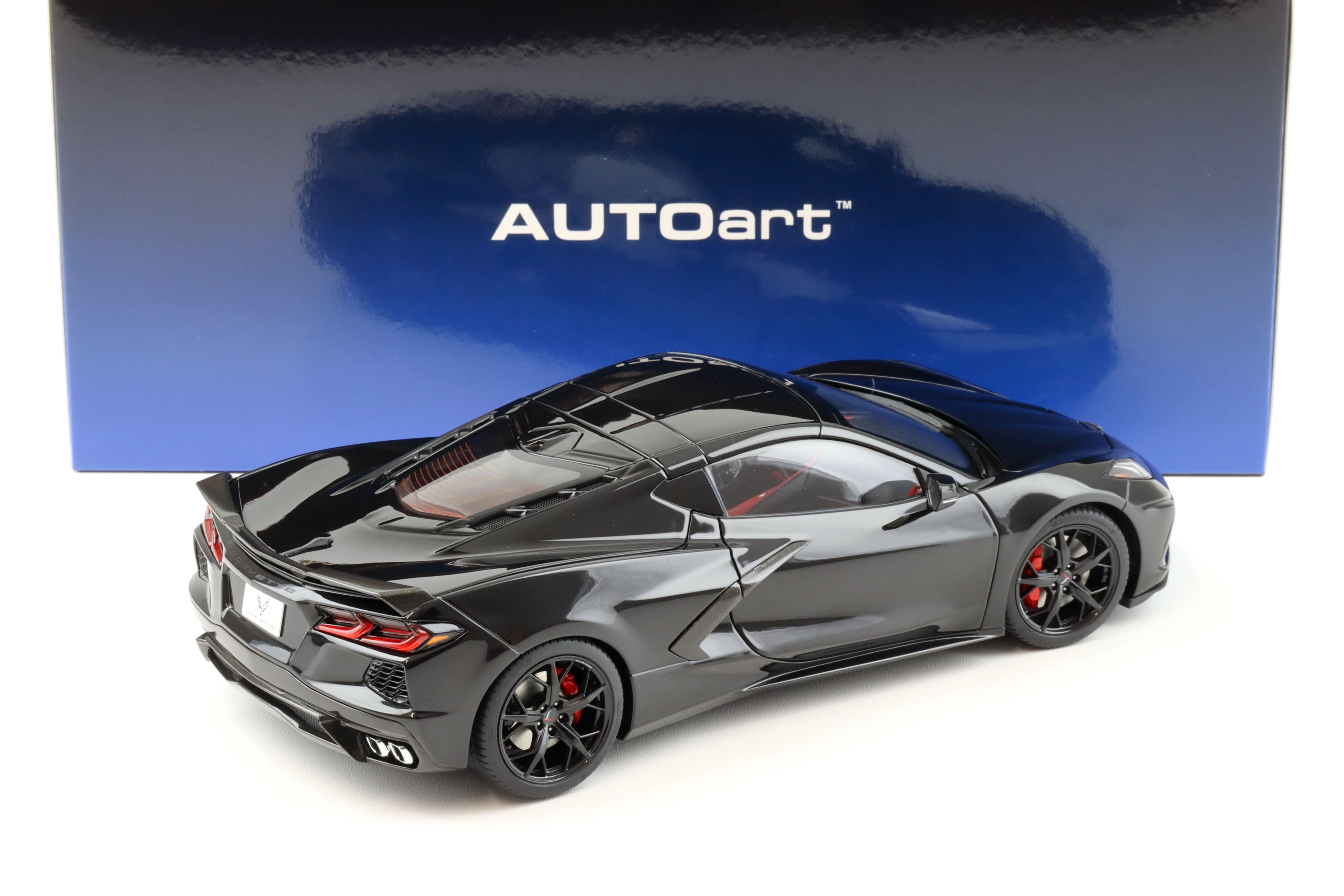 1:18 AUTOart Chevrolet Corvette C8 Stingray Z51 black 2020