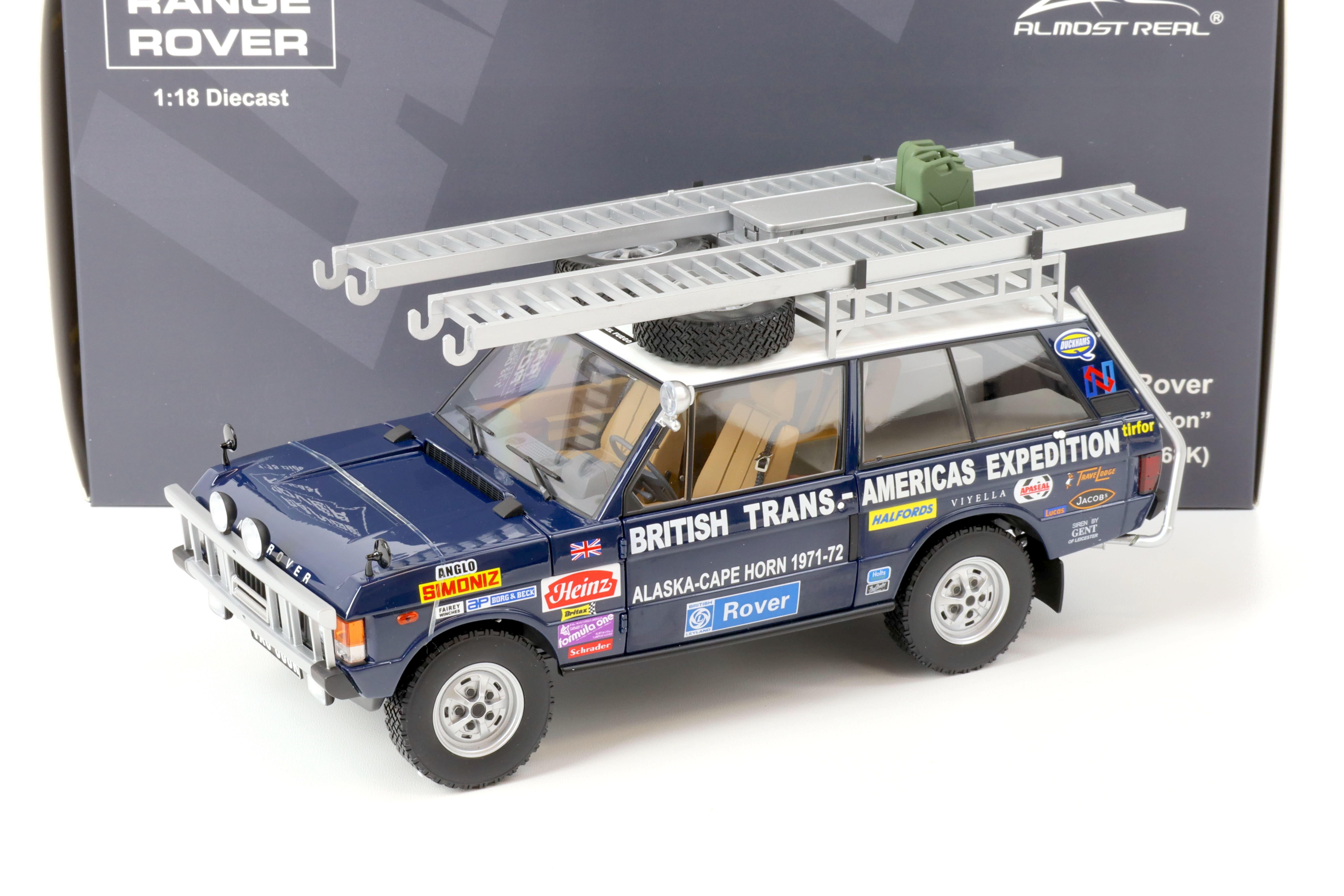 1:18 Almost Real Land Rover Range Rover Trans-Americans Expedition 868K 1971-72