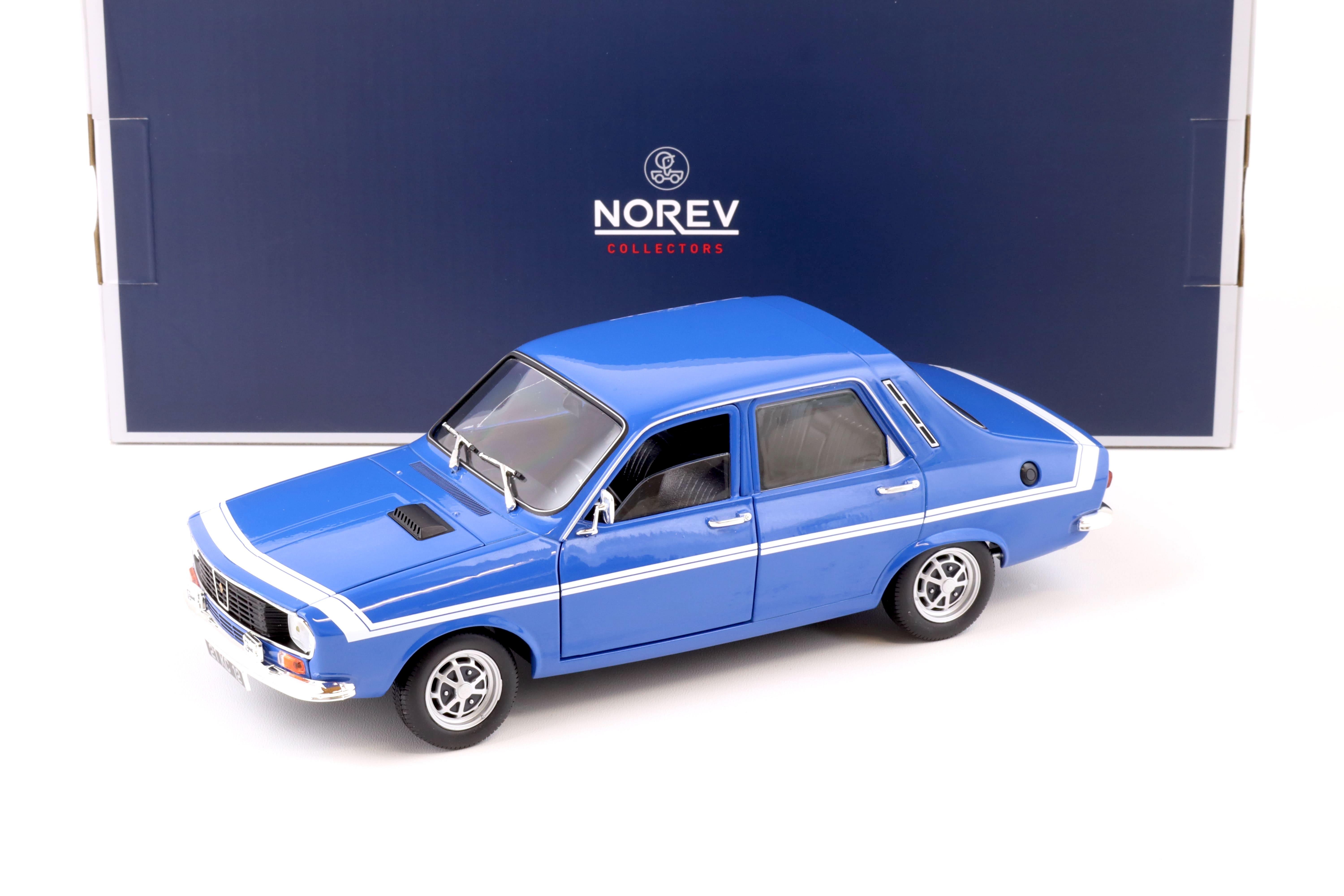 1:18 Norev Renault 12 Gordini 1971 Bleu-de-France