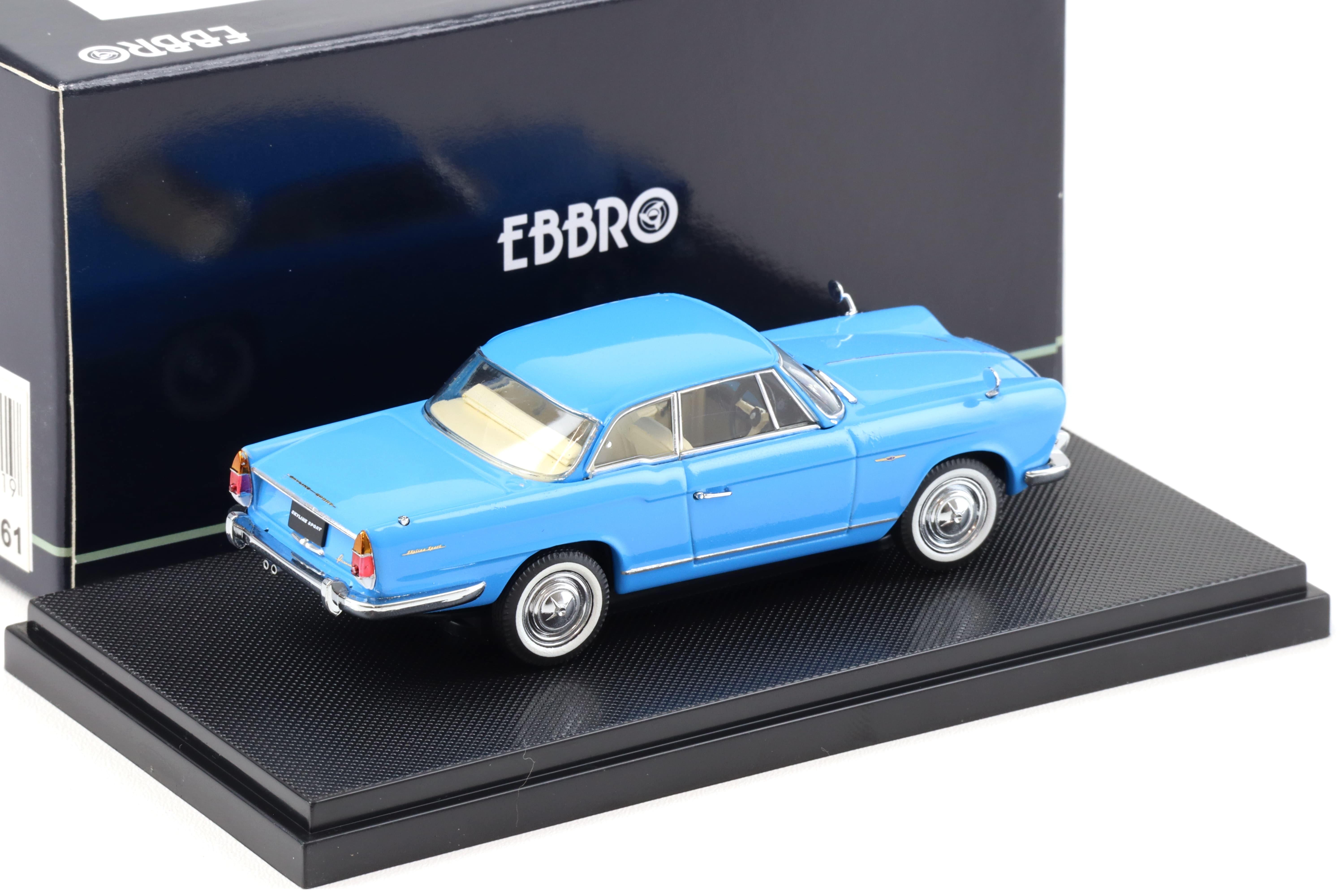 1:43 Ebbro Nissan Prince Skyline Sport Coupe 1962 blue 