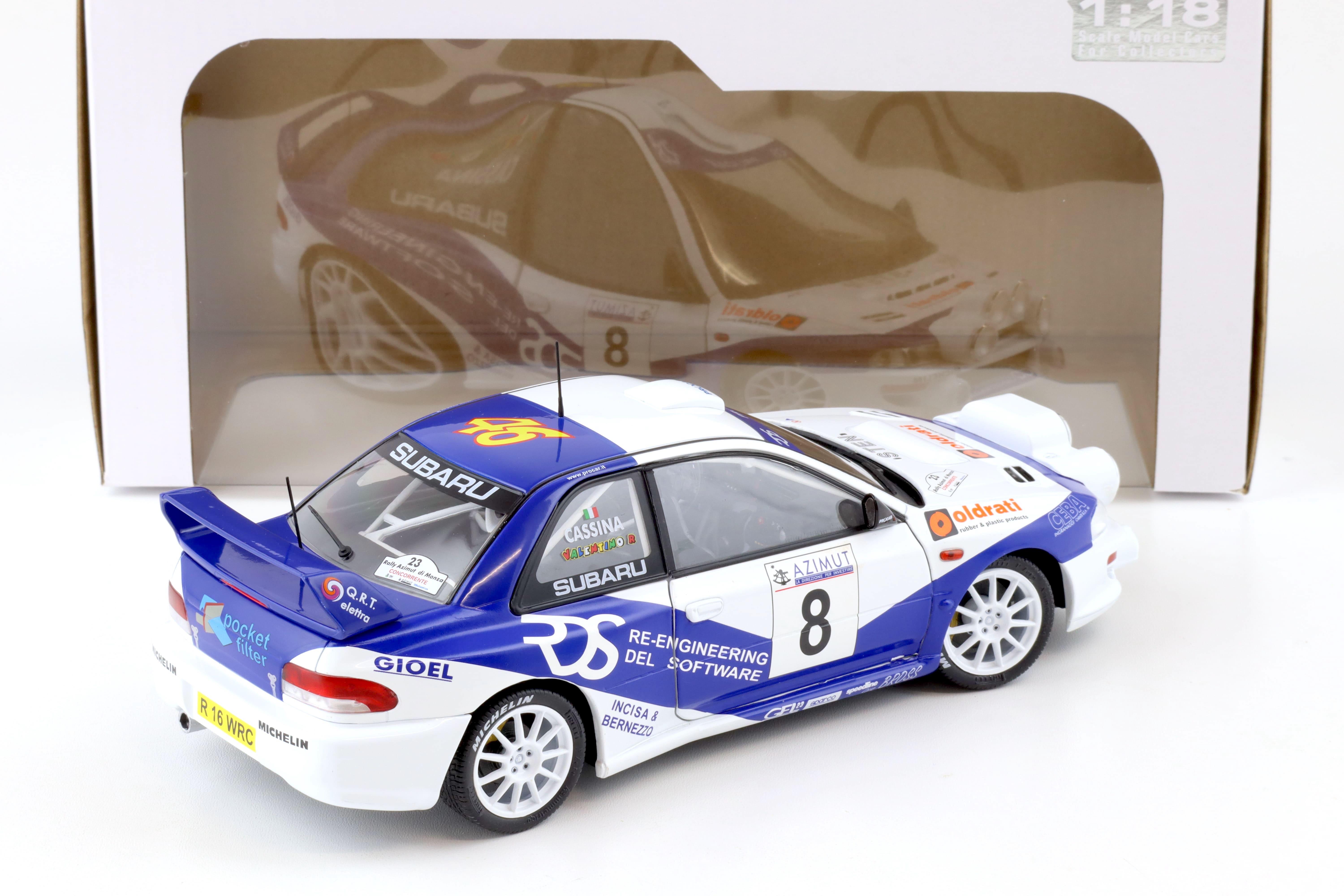 Subaru Impreza WRC Rallye Di Monza 1/18 SOLIDO S1807403