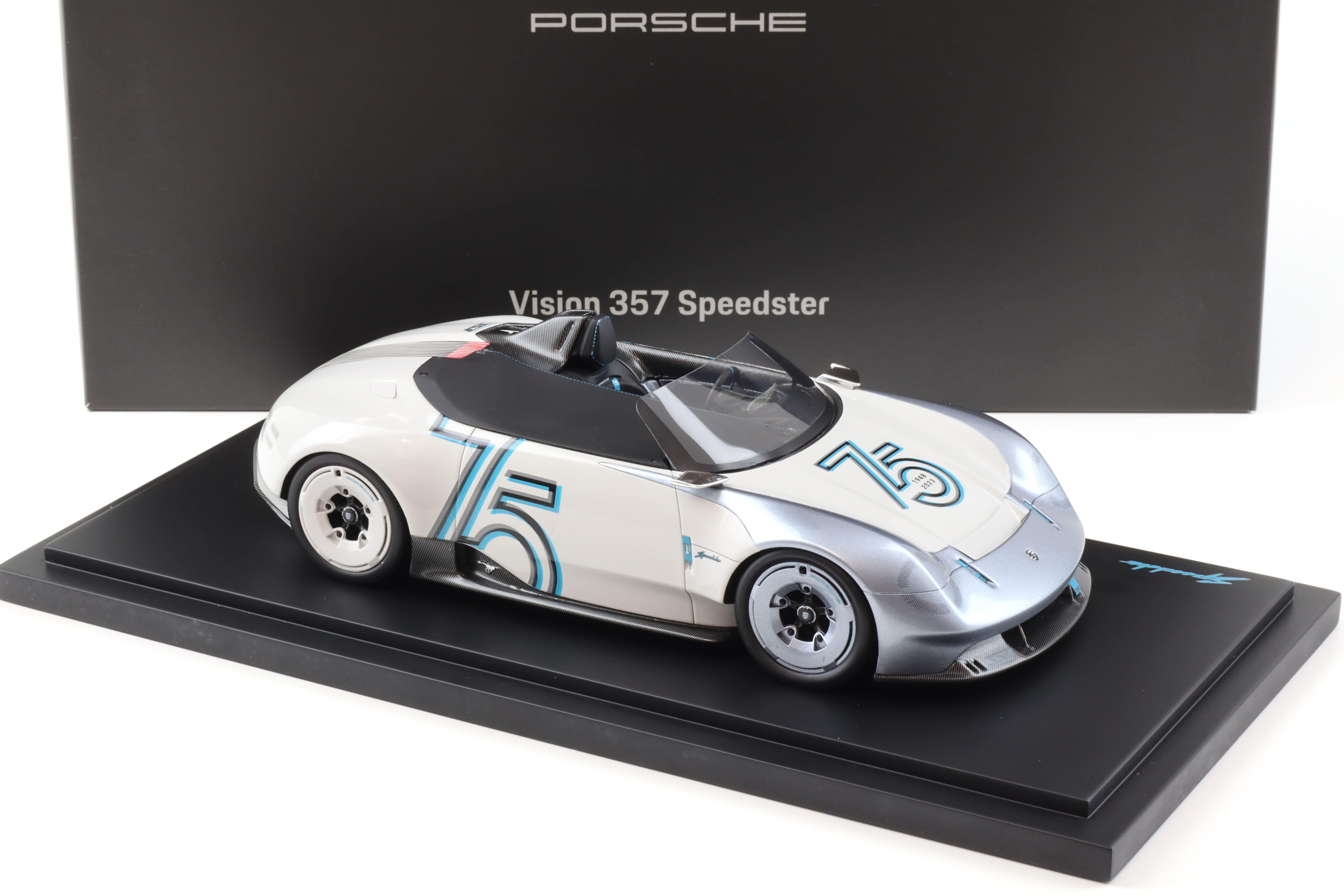 1:18 Spark Porsche Vision 357 Speedster silver-grey WAP DEALER