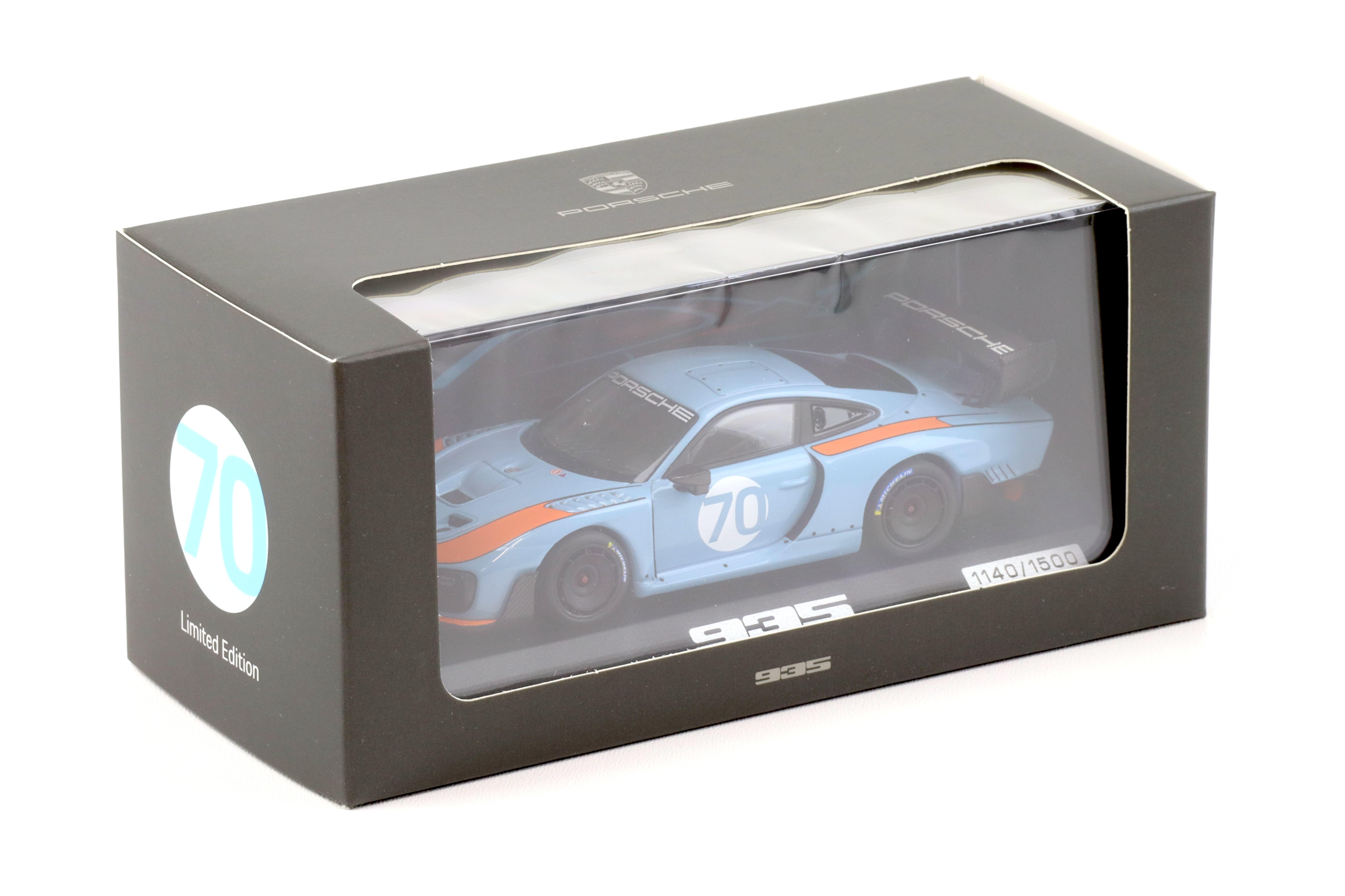 1:43 Minichamps Porsche 935/19 Tribute on GT2 RS GULF #70 blue WAP DEALER