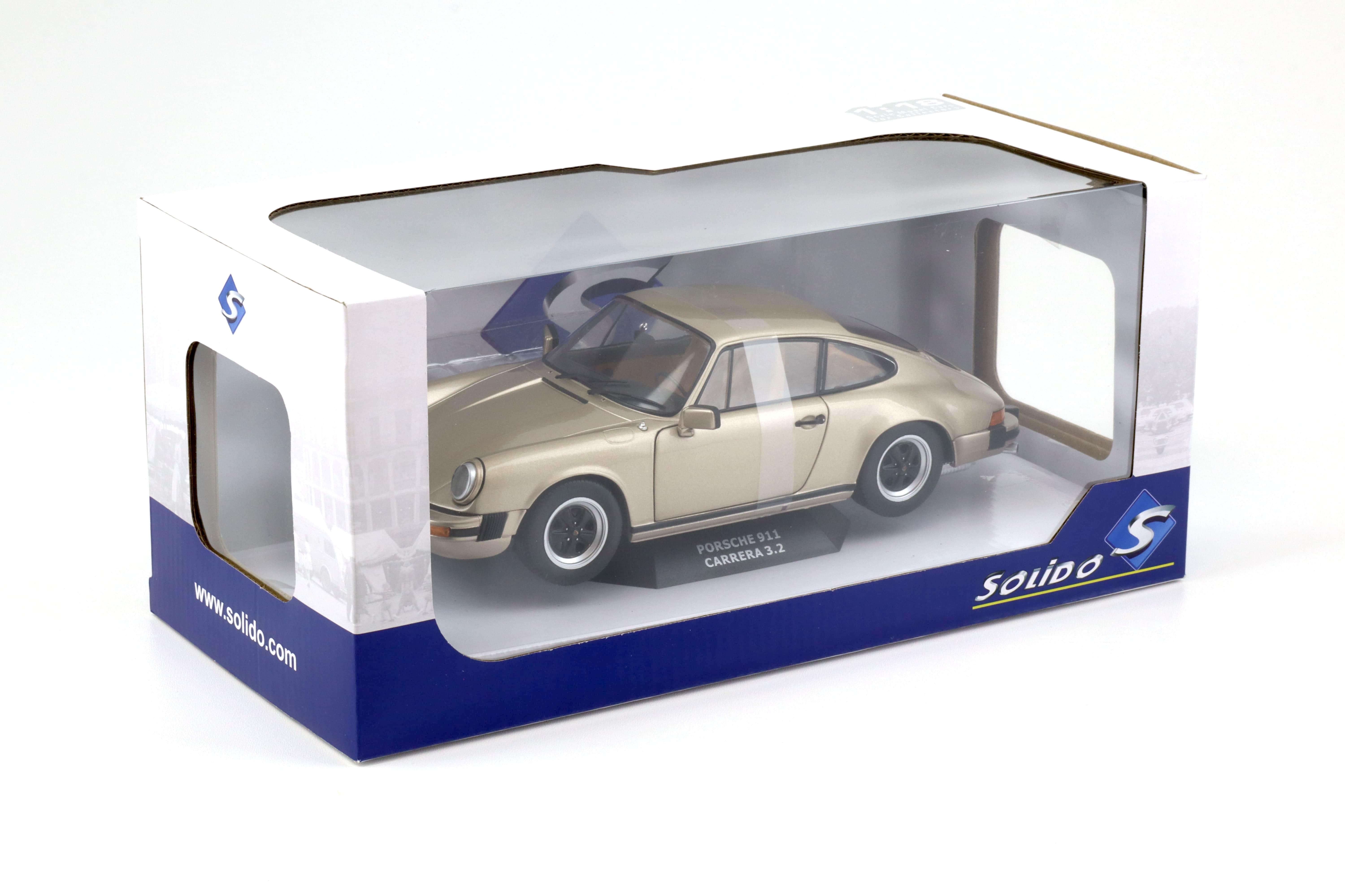 1:18 Solido Porsche 911 Carrera 3.2 Coupe 1977 bronze metallic