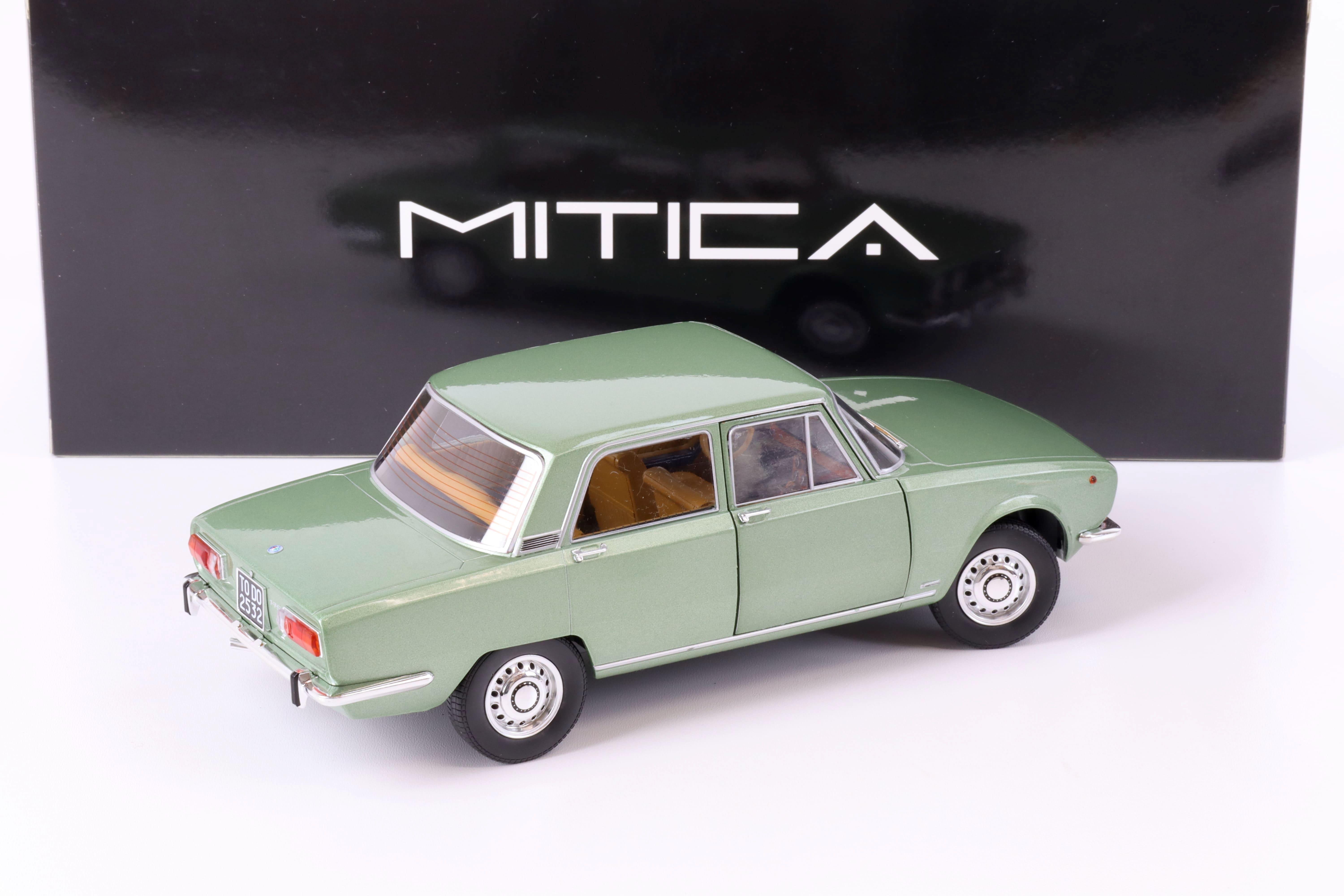1:18 MITICA 1969 Alfa Romeo 1750 Berlina 2-Series Verde Olive green metallic