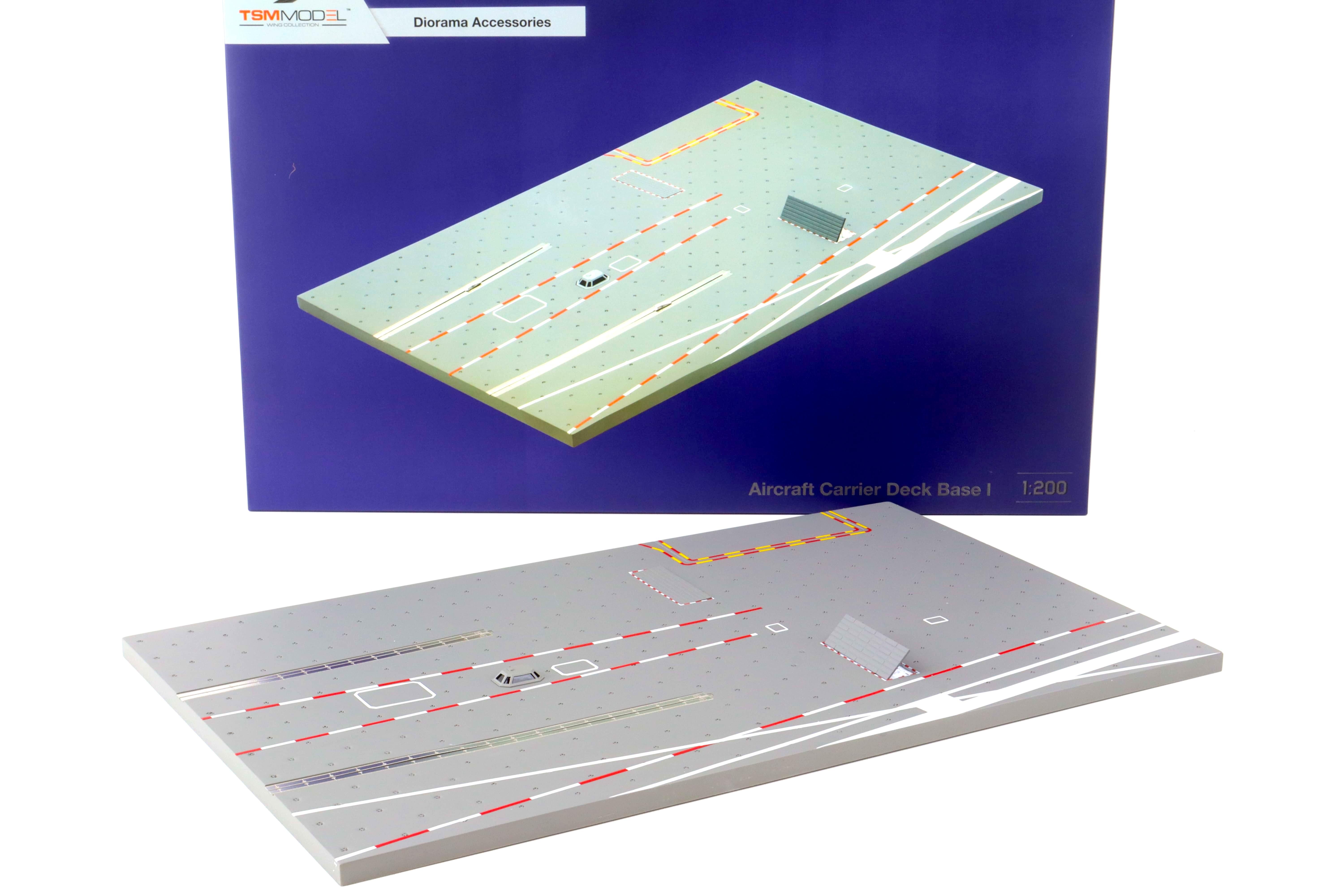 1:200 TSM Model Wing Collection Aircraft Carrier Deck Base I Diorama TSMWAC006