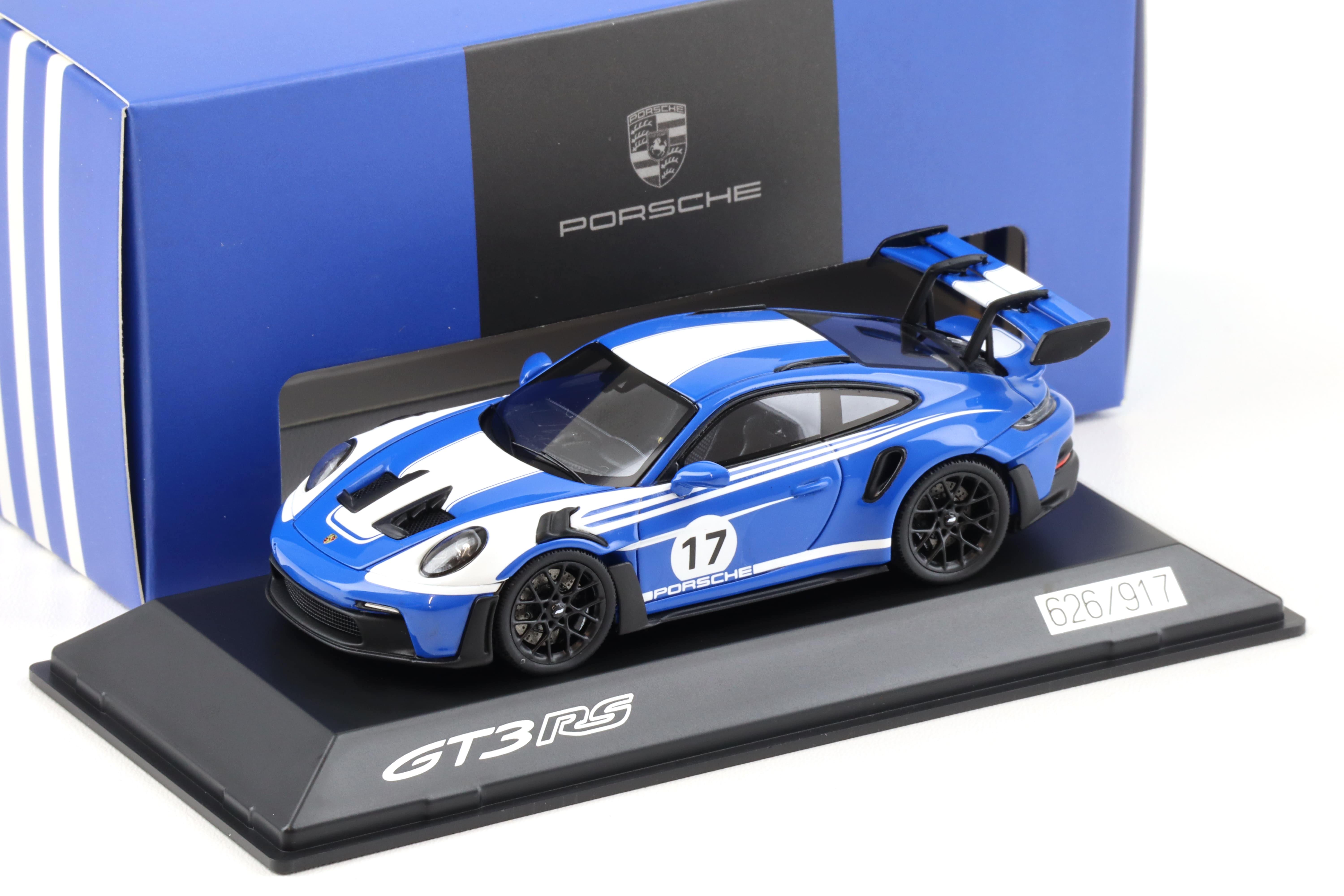 1:43 Spark Porsche 911 992 GT3 RS Coupe #17 blue/ white WAP DEALER