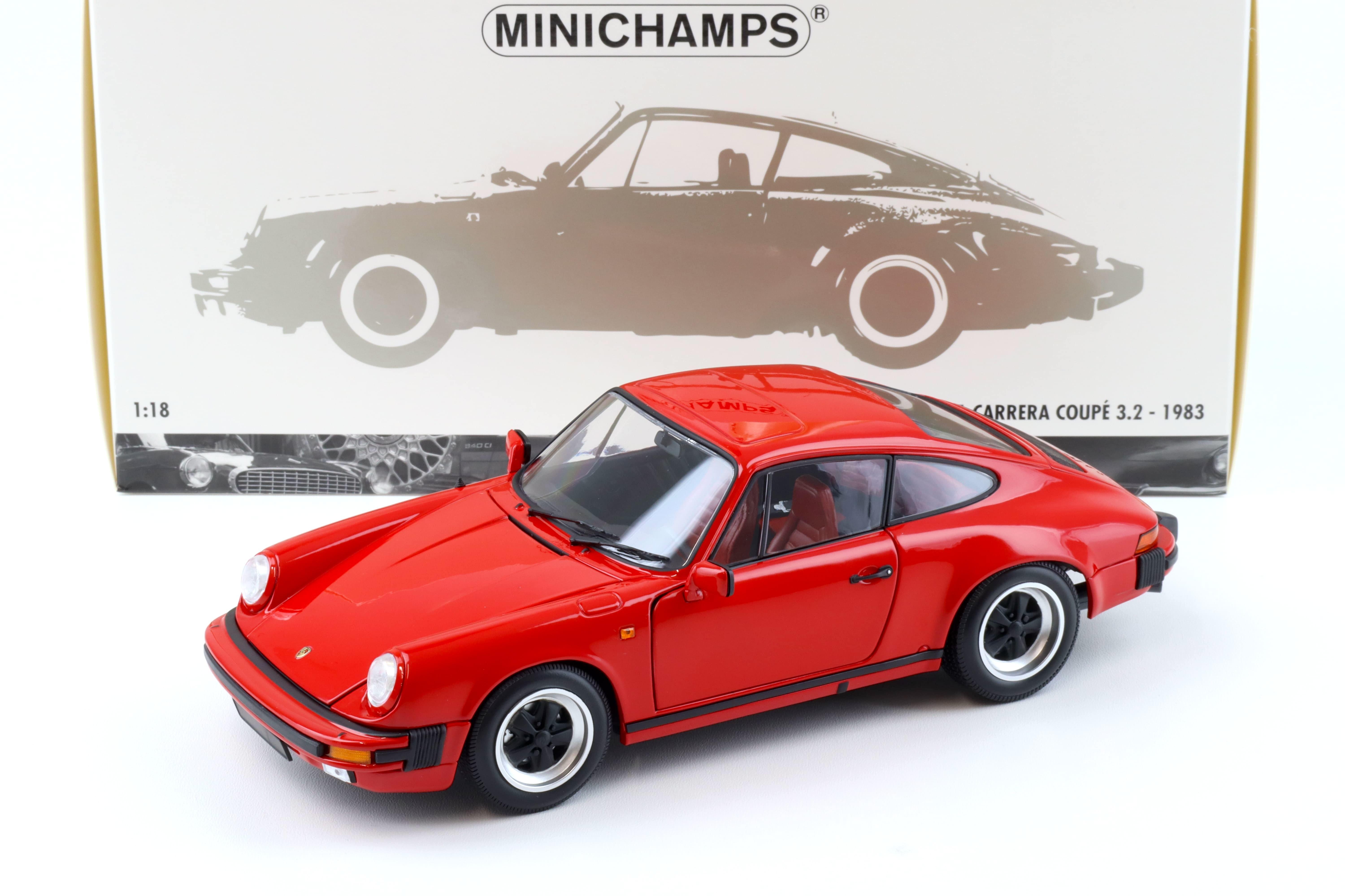 1:18 Minichamps Porsche 911 Carrera 3.2 Coupe 1983 red