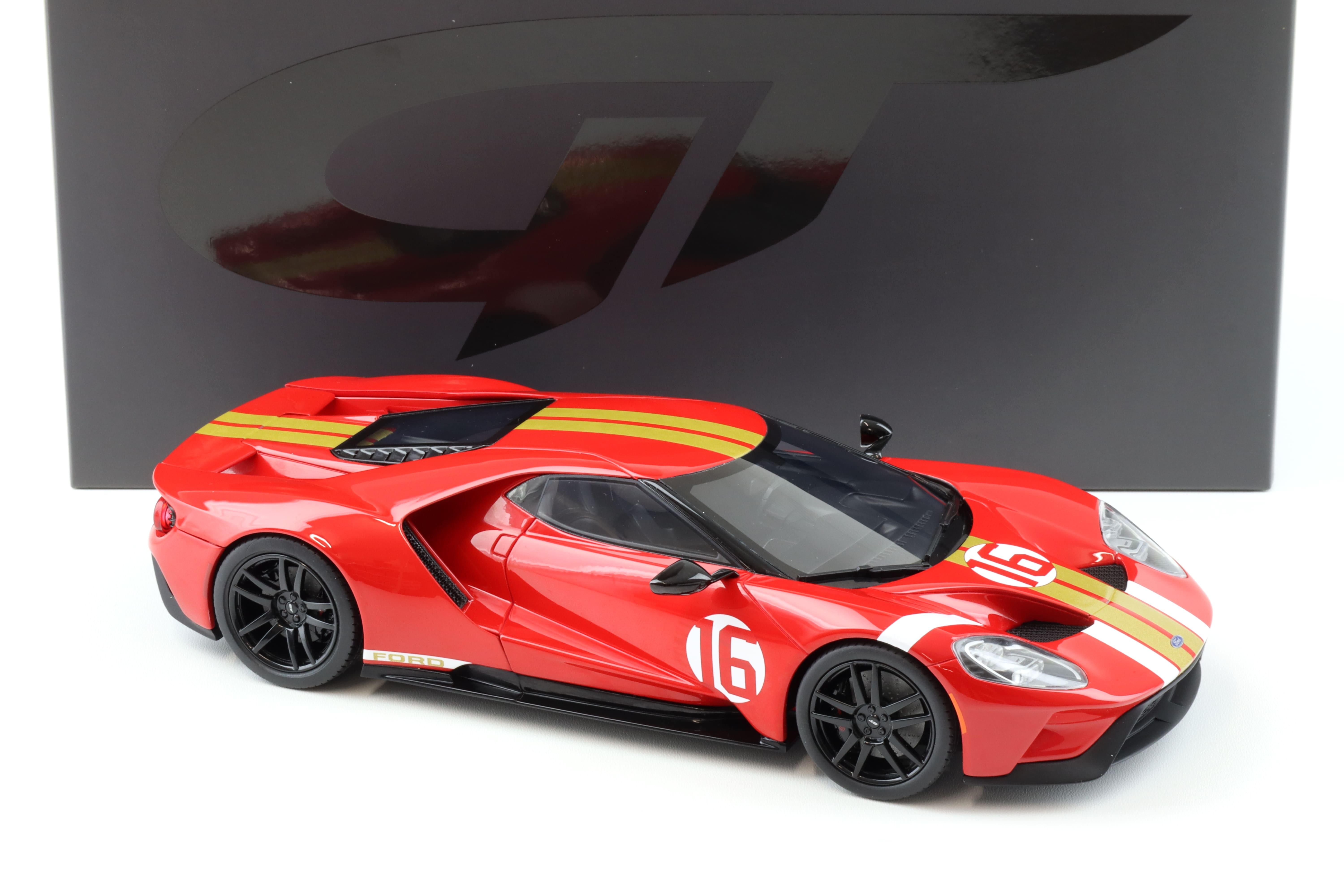 1:18 GT Spirit GT883 Ford GT Heritage Edition 2022 Alan Mann red