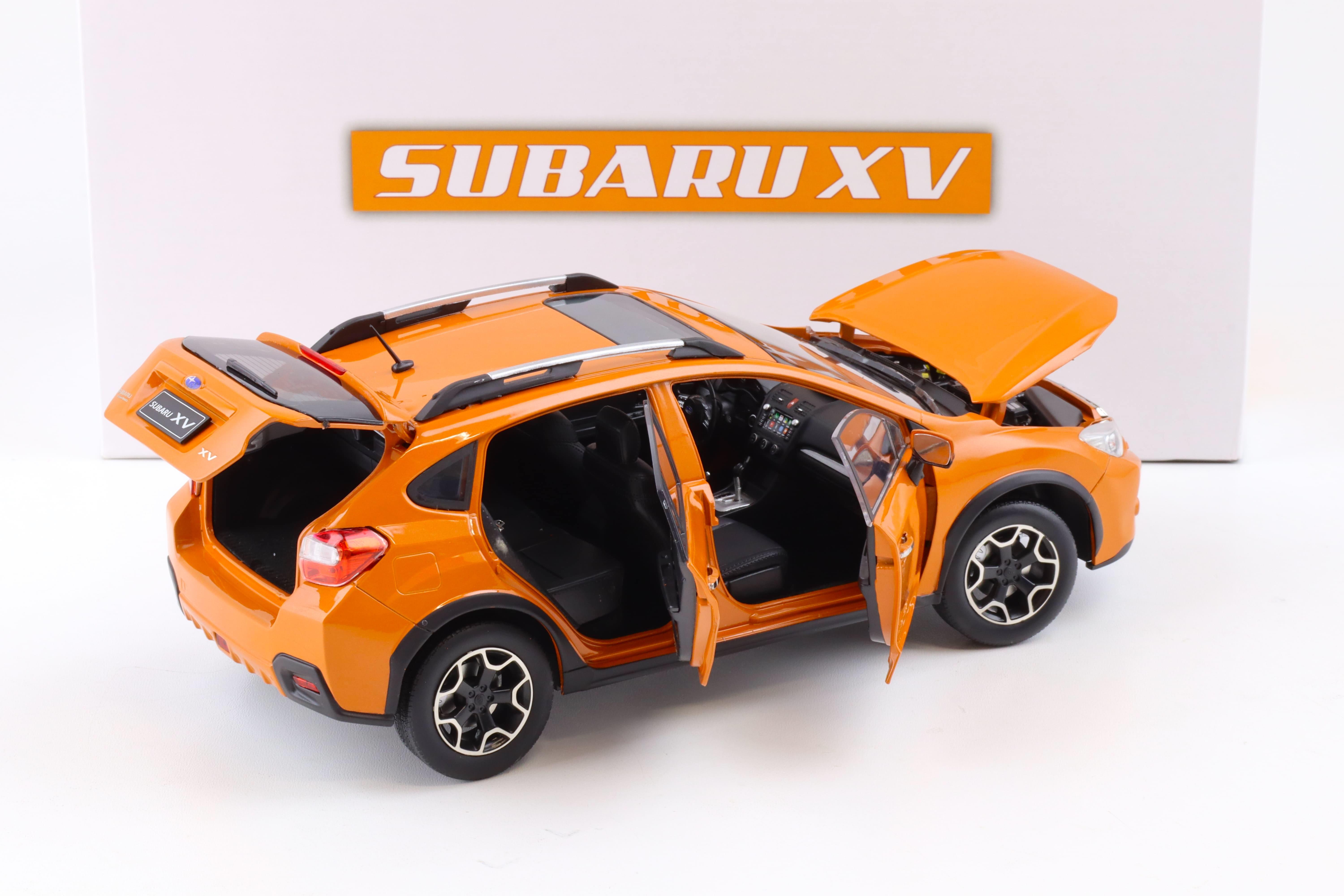 1:18 Sun Star Subaru XV 2014 Tangerine orange pearl