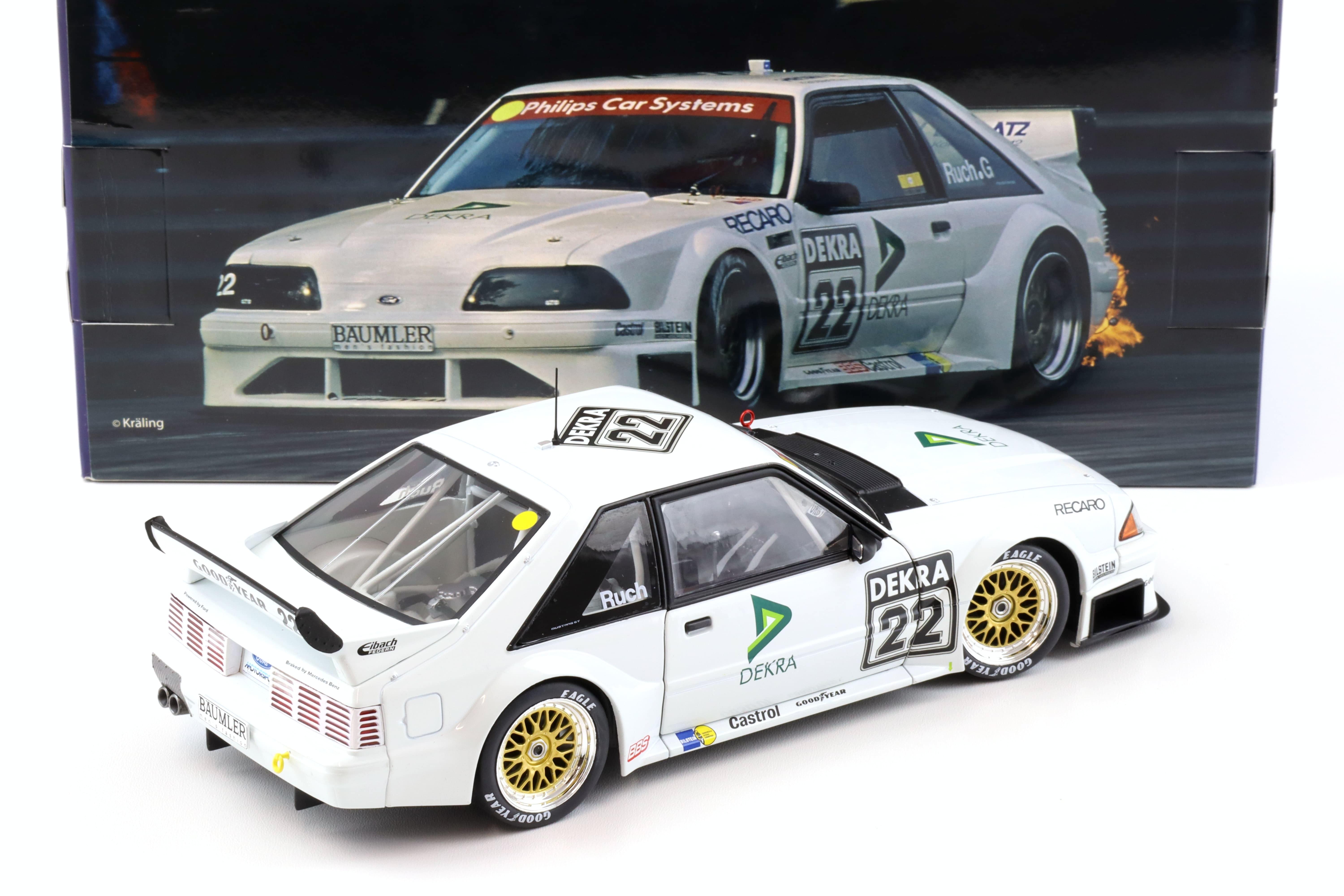 1:18 WERK83 Ford Mustang 5.0 DTM 1994 Gerd Ruch #22 Dekra