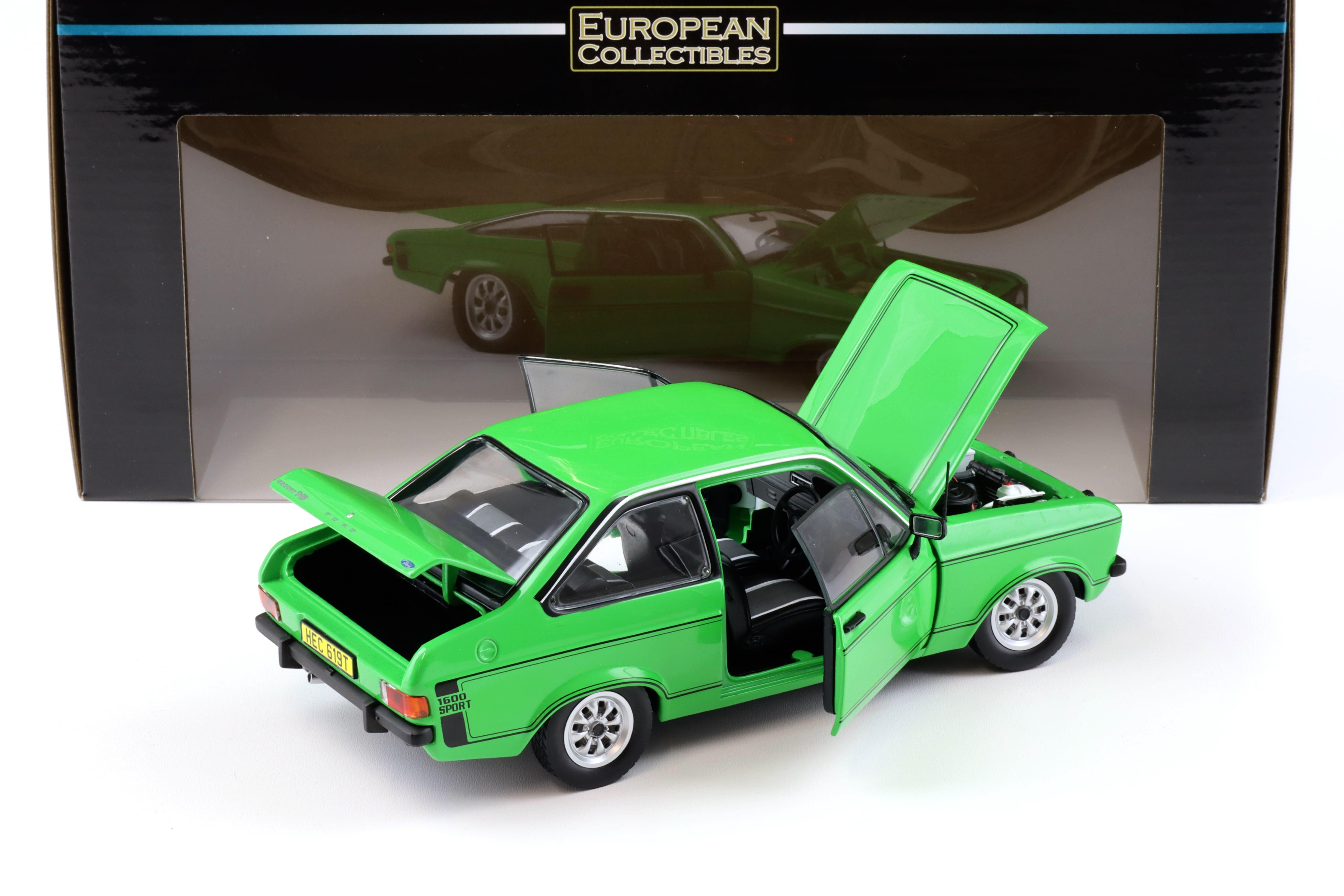 1:18 Sun Star Ford Escort MKII Sport 1975 green