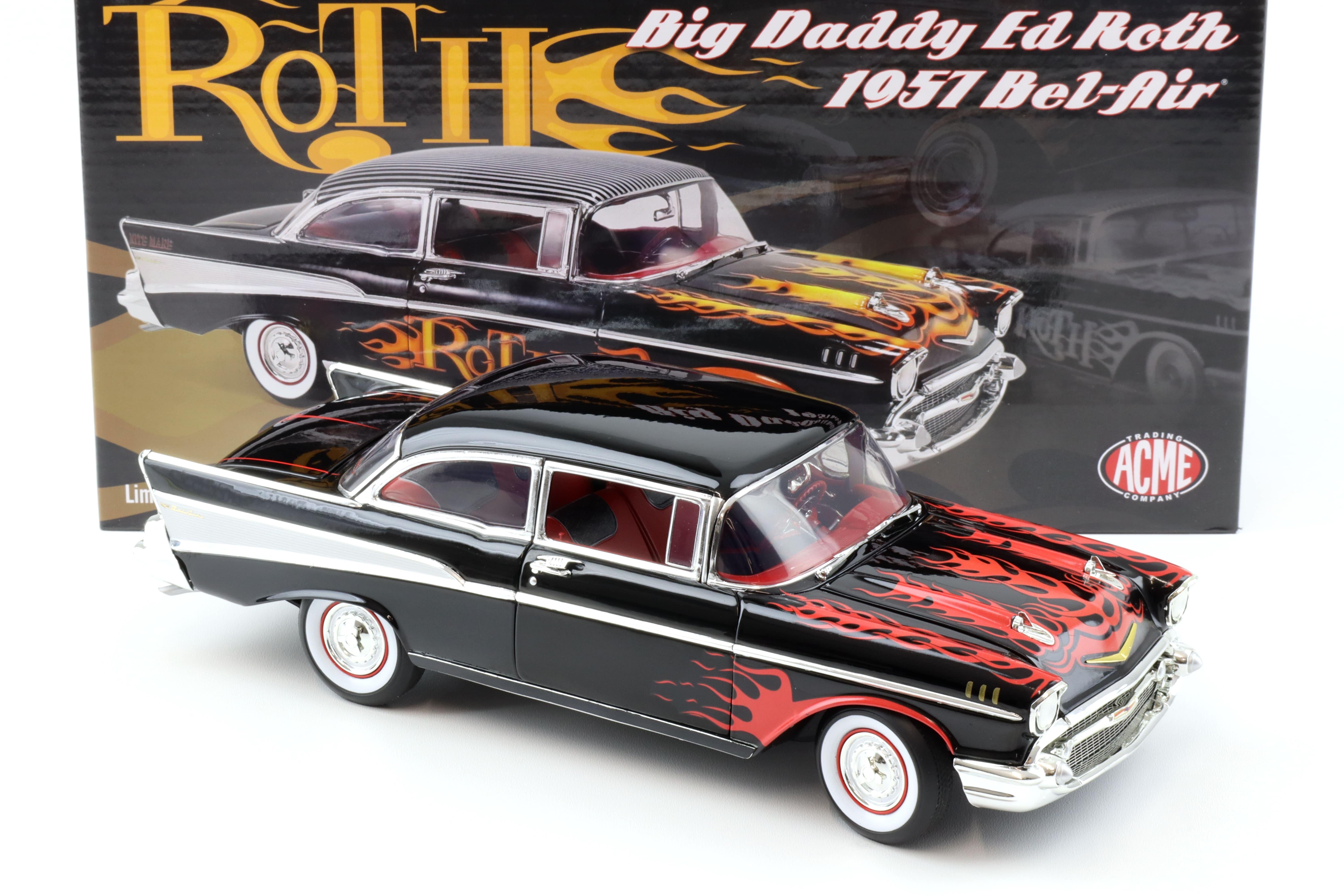 1:18 ACME 1957 Chevrolet Bel Air Big Daddy Ed Roth TOMS GARAGE - Limited 150 pcs.