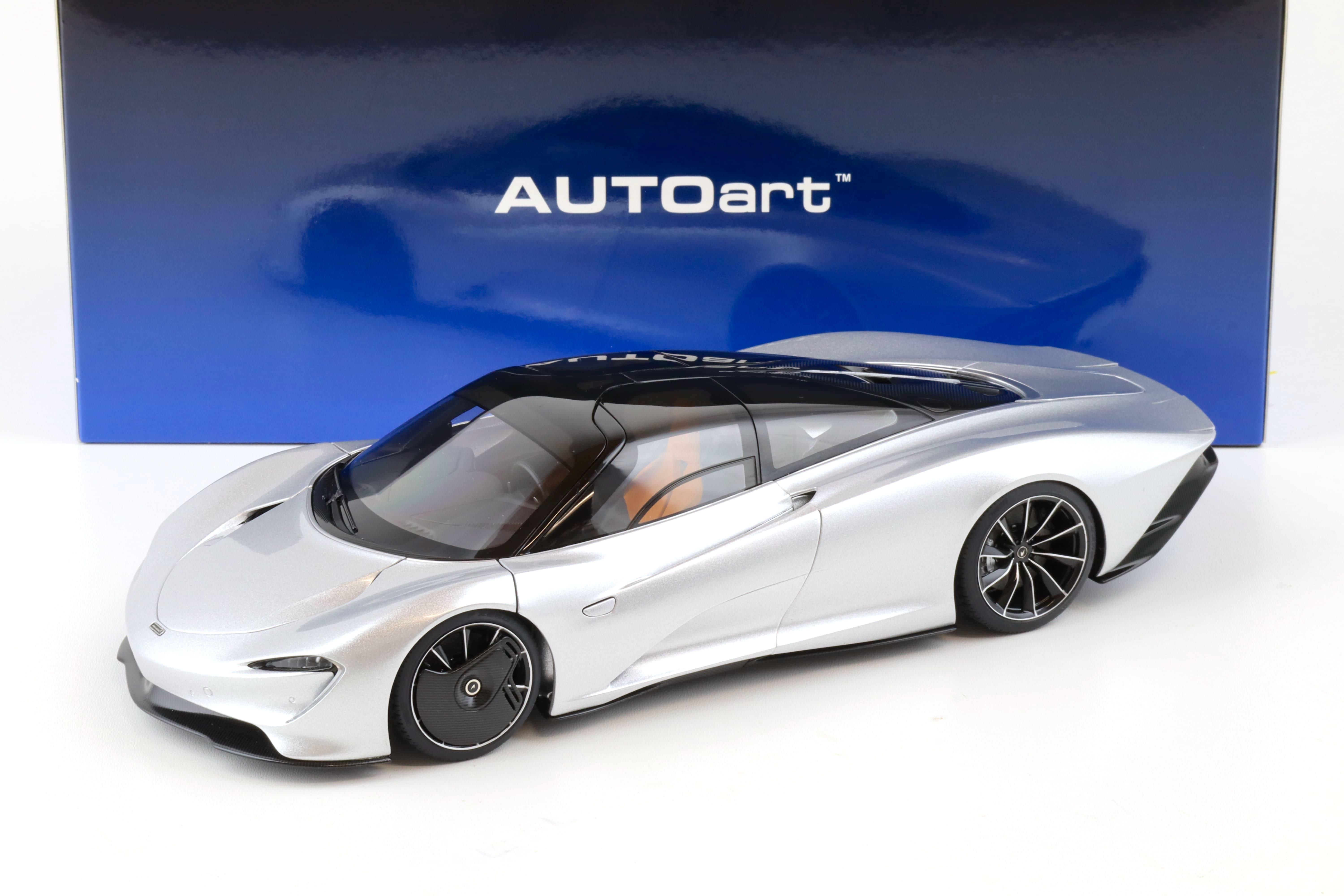 1:18 AUTOart McLaren Speedtail 2020 Supernova silver 76090