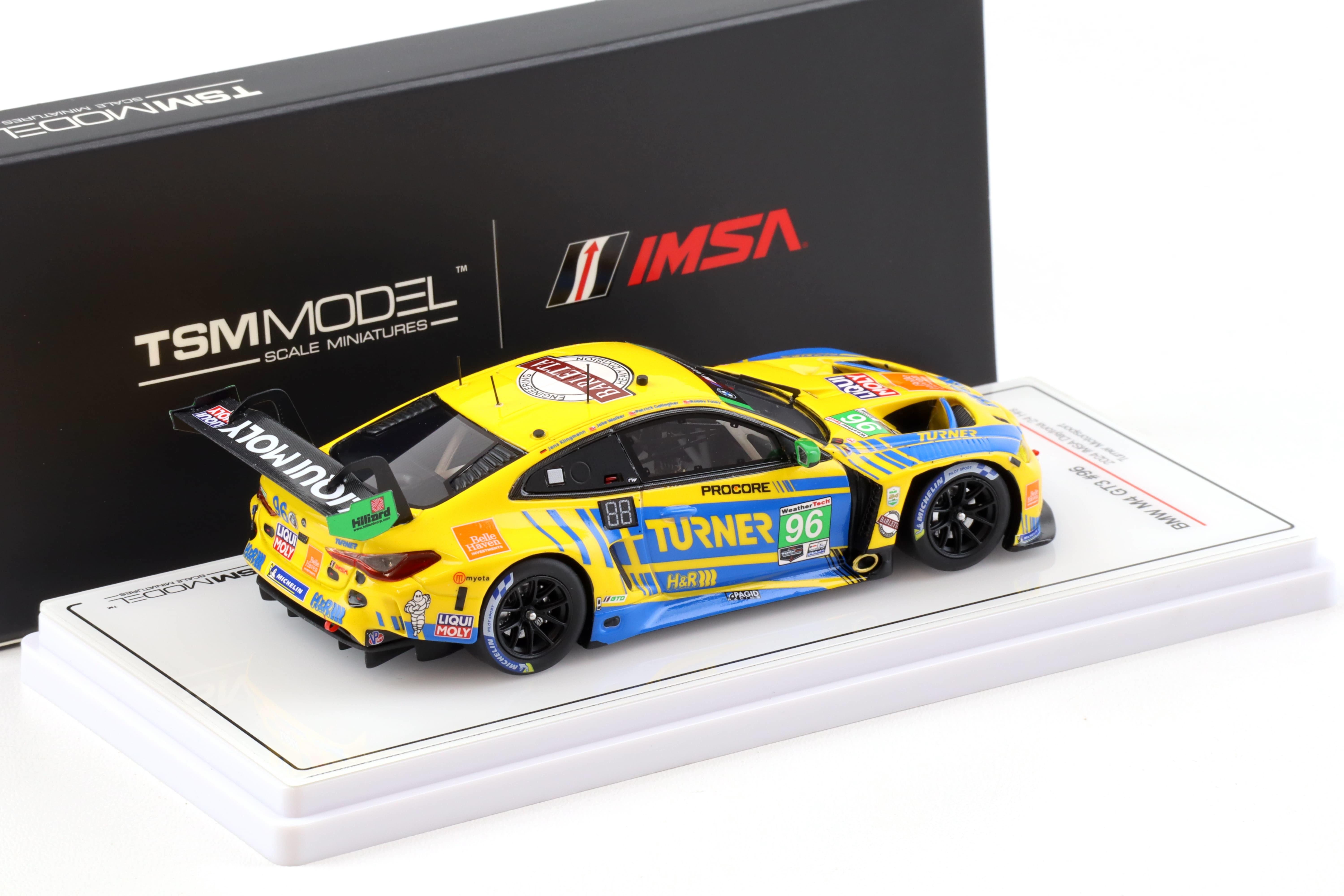 1:43 TSM Model BMW M4 GT3 #96 IMSA Daytona 24h 2024 Turner Motorsport TSM430809