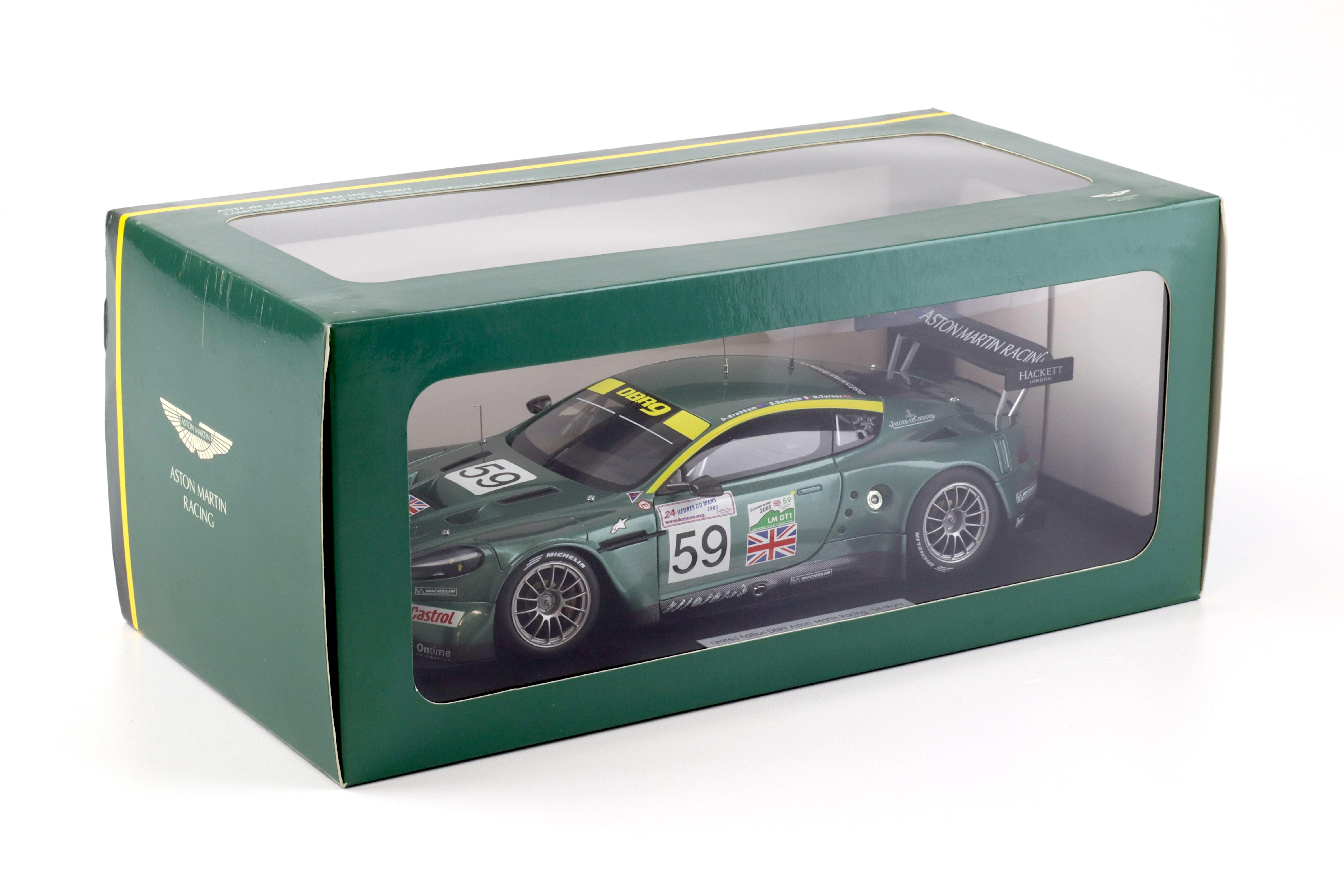 1:18 AUTOart Aston Martin DBR9 Le Mans 24h 2005 #59 Brabham/ Turner DEALER VERSION