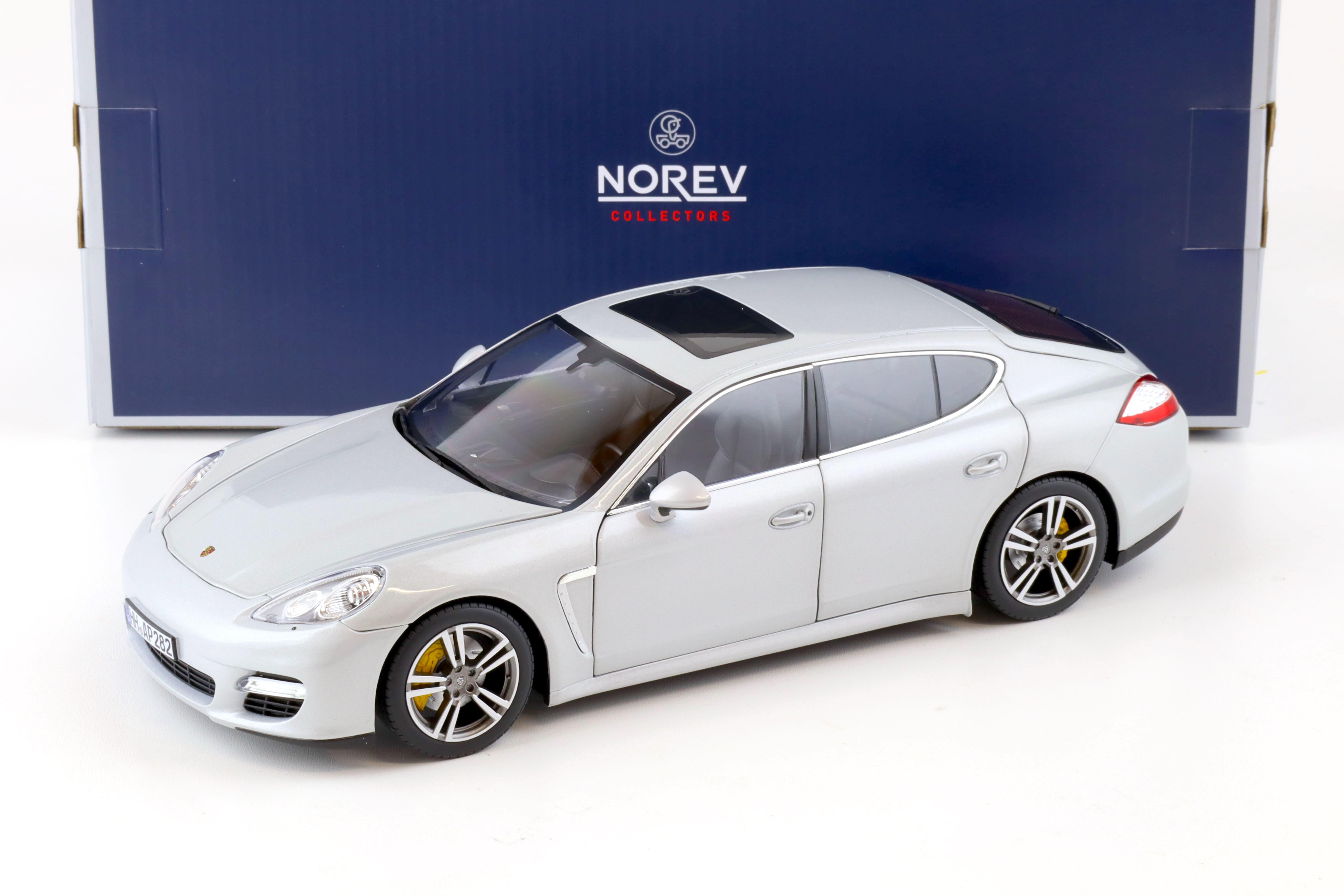 1:18 Norev Porsche Panamera Turbo 2009 silver metallic 187609