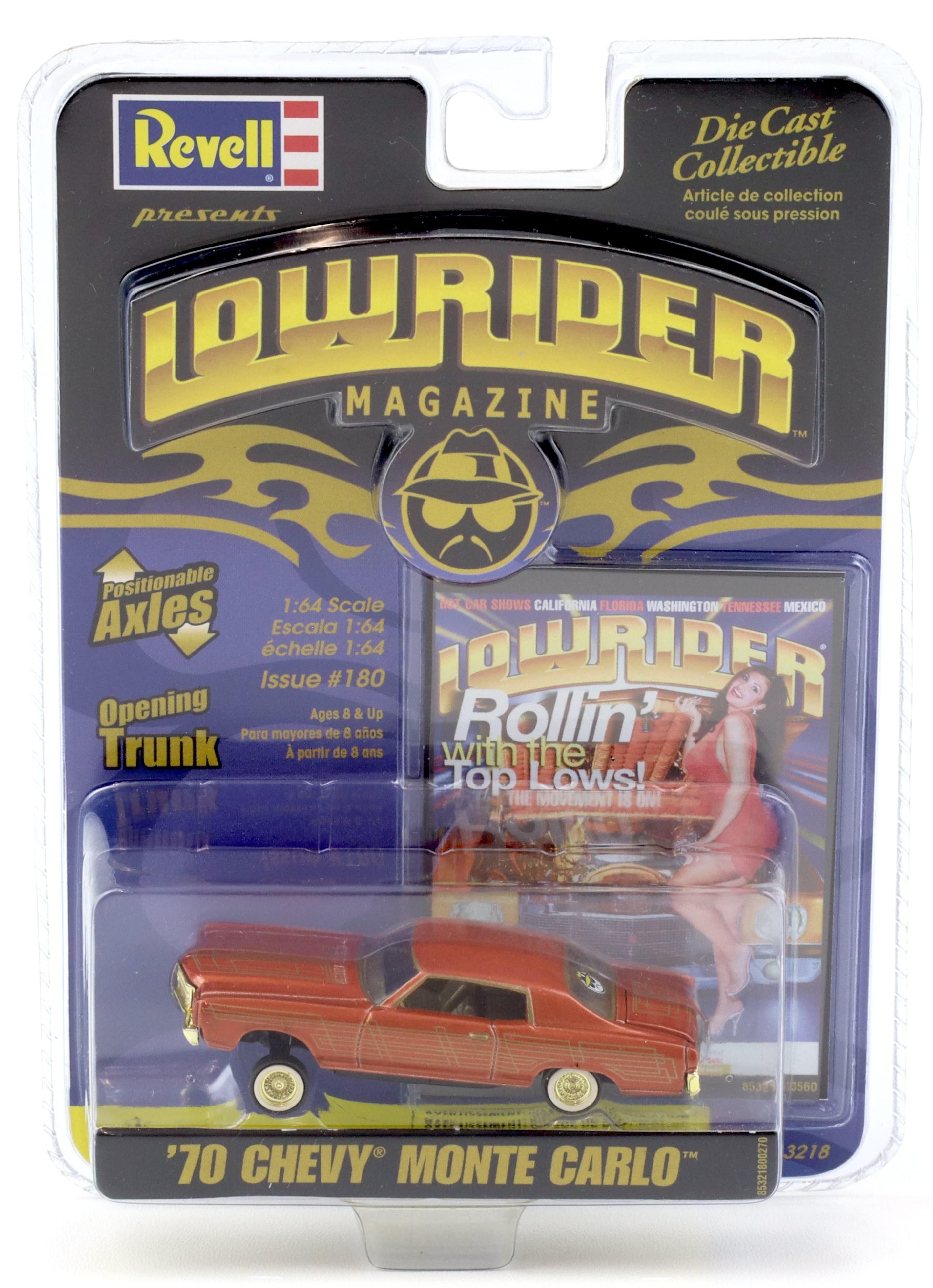 1:64 Revell Lowrider 1970 Chevrolet Monte Carlo orange #180 Rollin with the Top Lows